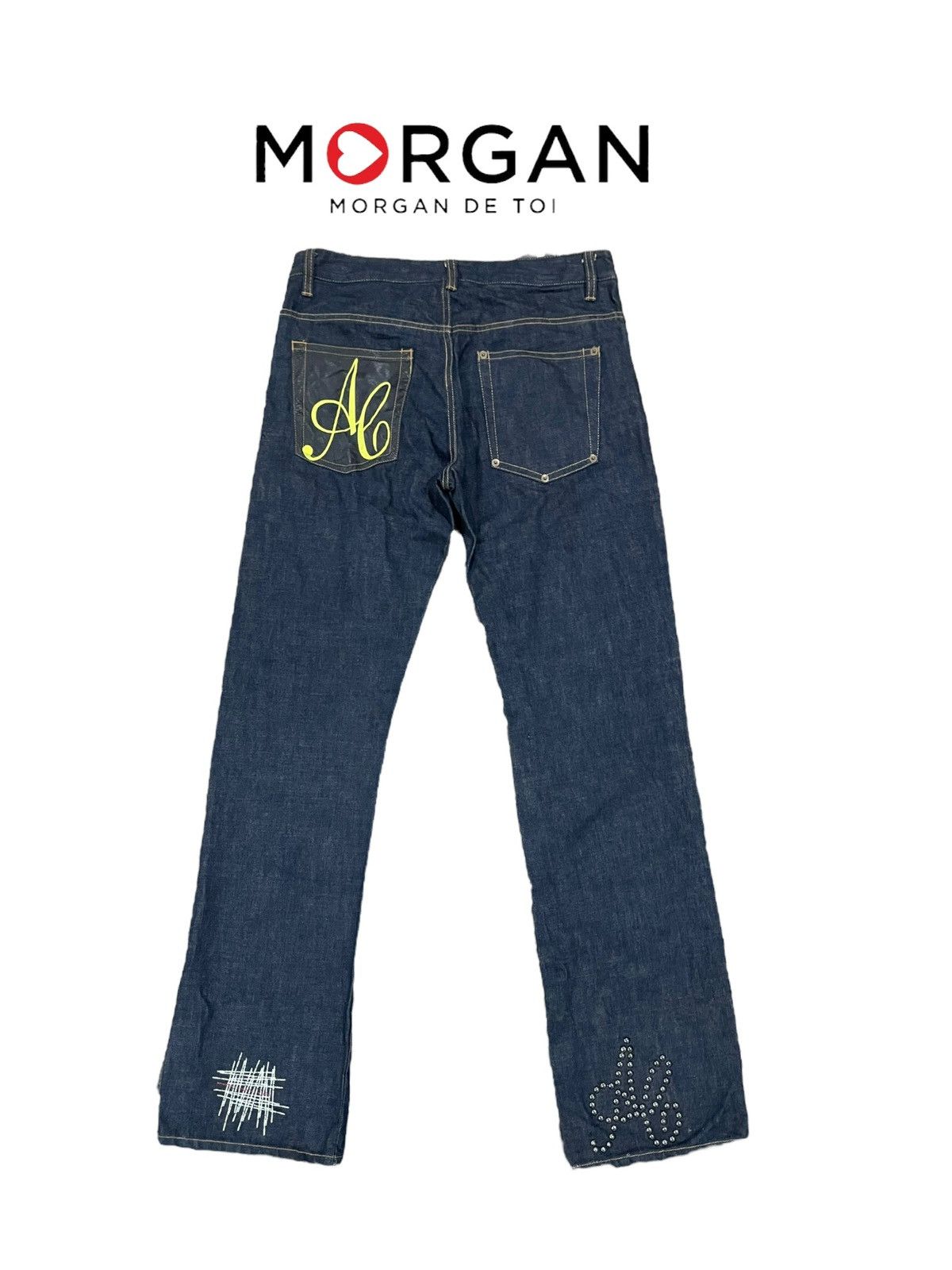 Designer Morgan Homme Sample 10th Anniversary Only One Denim Size US 34 / EU 50 - 3 Thumbnail