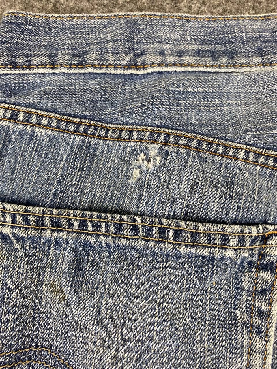 Levi's levis 559 straight leg cut distressed denim Size US 38 / EU 54 - 4 Thumbnail