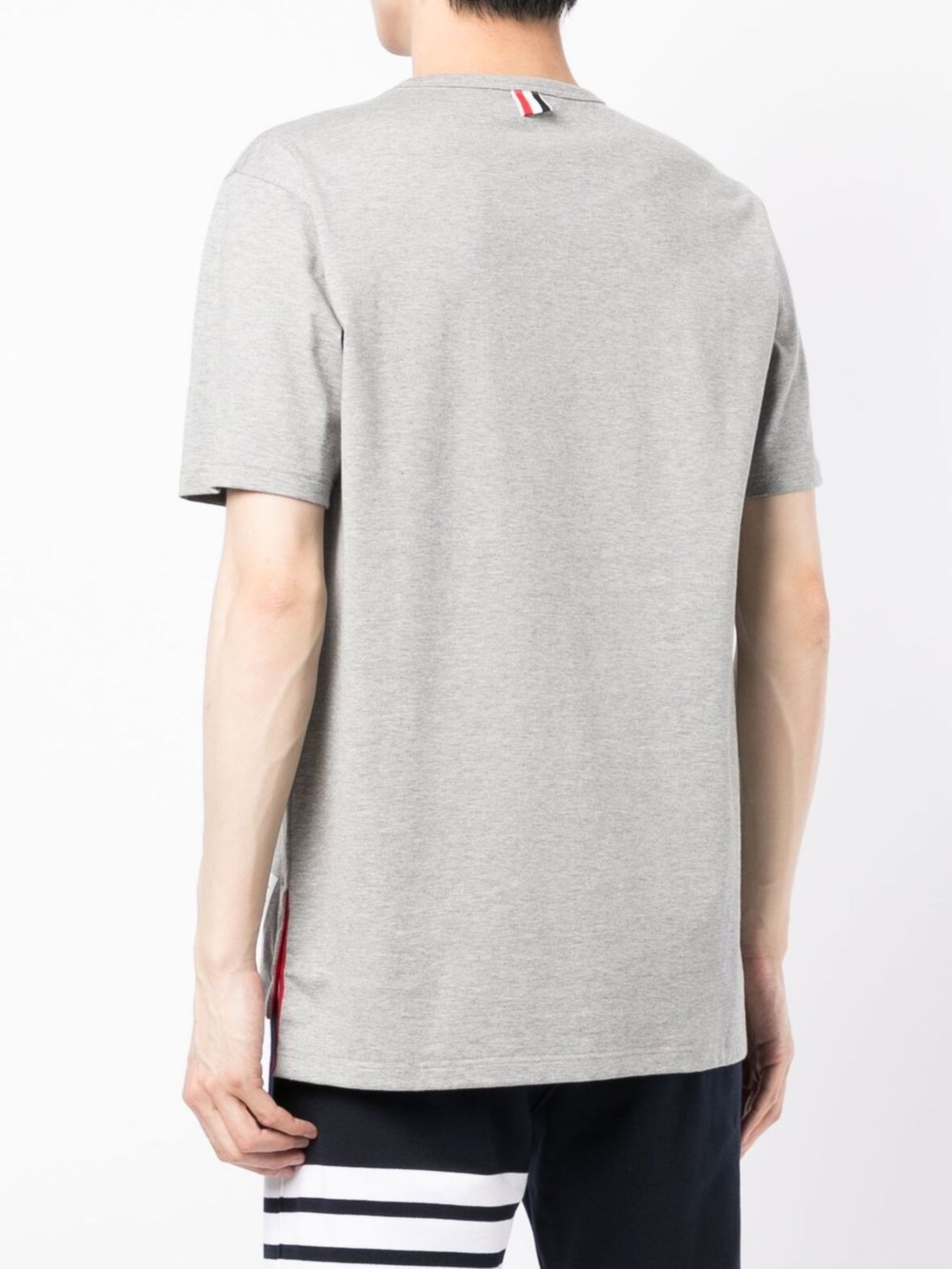 Thom Browne o1s22i1n1124 Crewneck T-Shirt in Grey Size US S / EU 44-46 / 1 - 4 Thumbnail