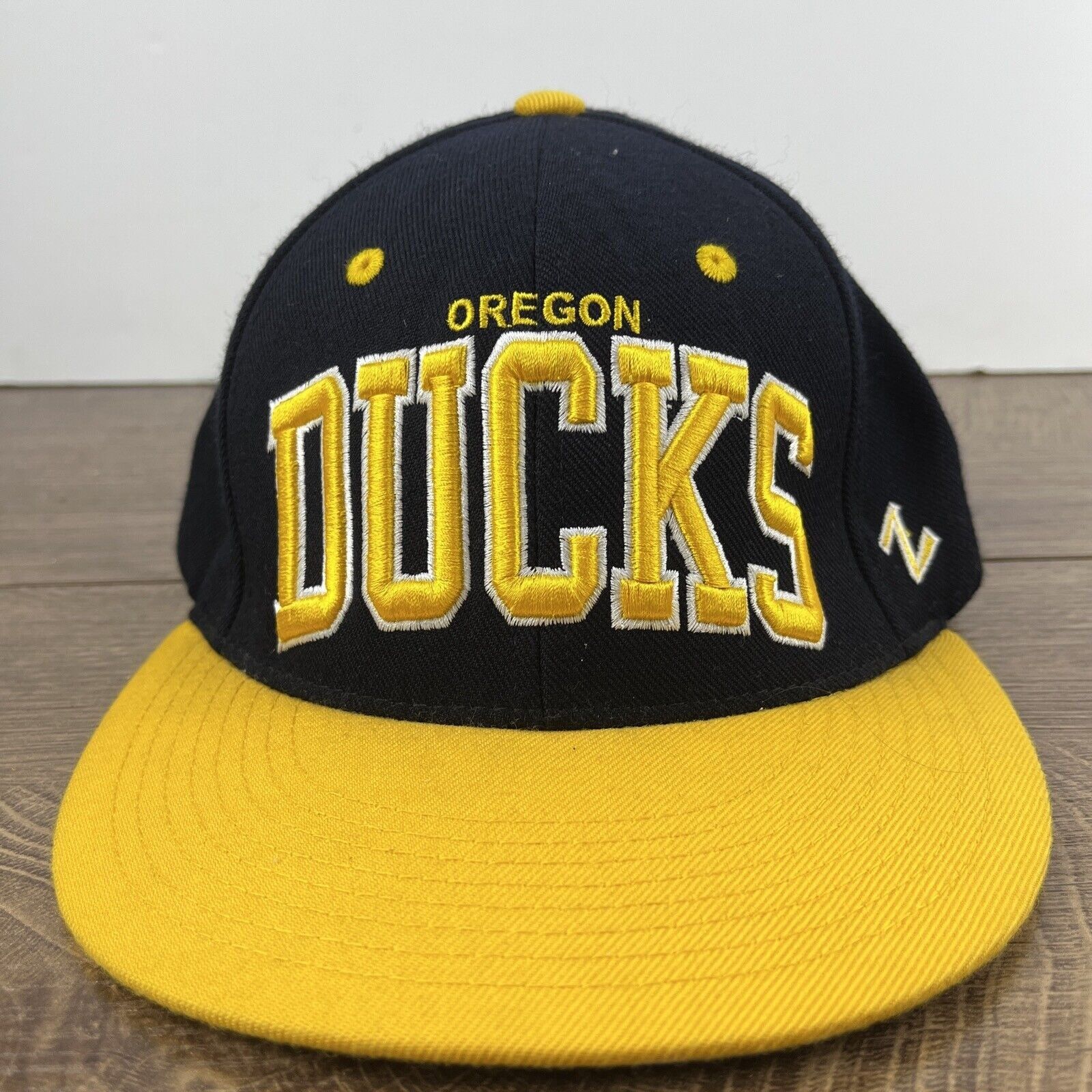 Other Oergon Ducks Hat NCAA Ducks Black Hat Snapback Adjustable Ad Size ONE SIZE - 5 Thumbnail