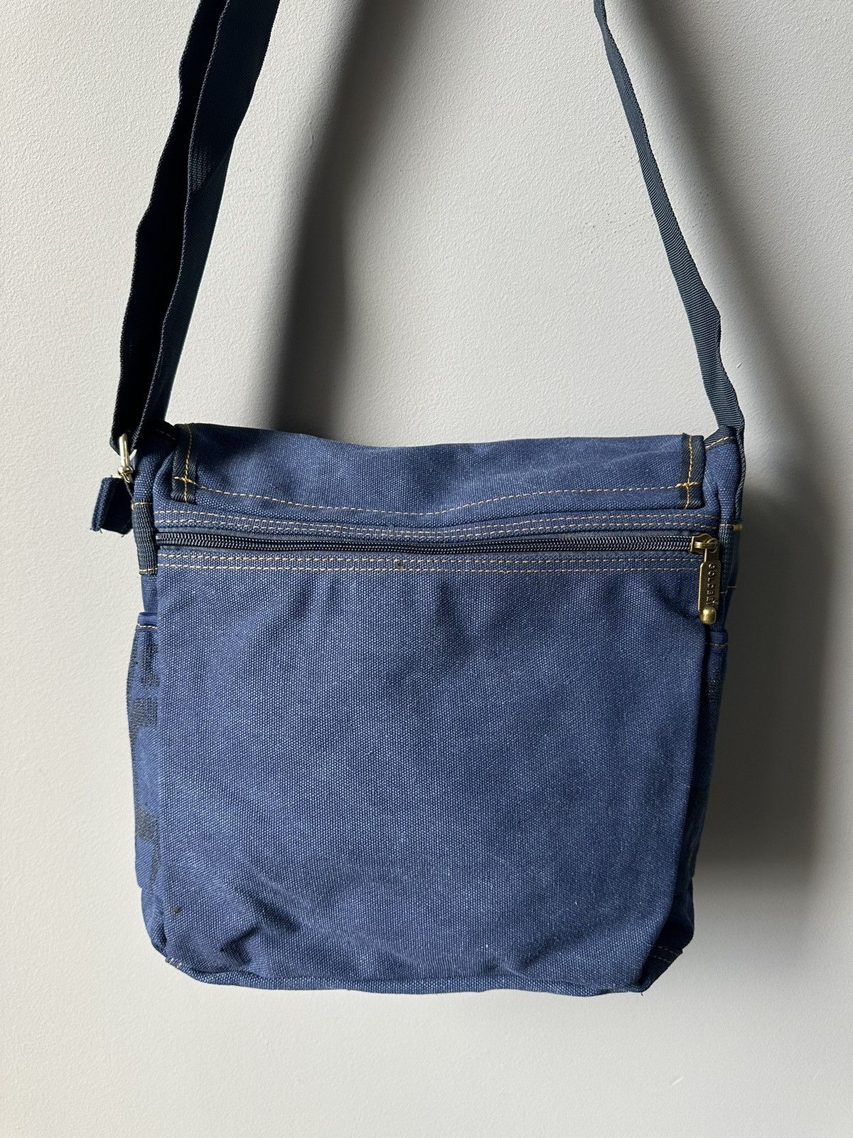 14th Addiction Vintage Diesel Style Military Y2k Avantgarde Messenger Bag Size ONE SIZE - 6 Thumbnail