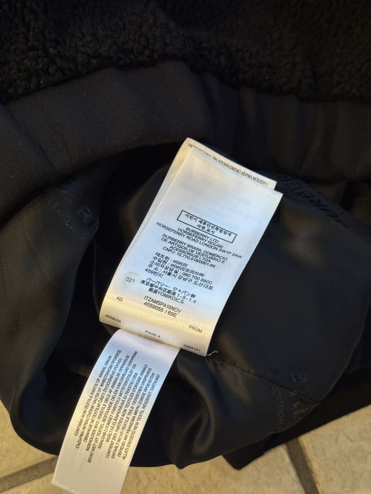 Burberry Burberry TB Monogram Half-Zip Sherpa/Fleece Pullover Size US M / EU 48-50 / 2 - 13 Thumbnail