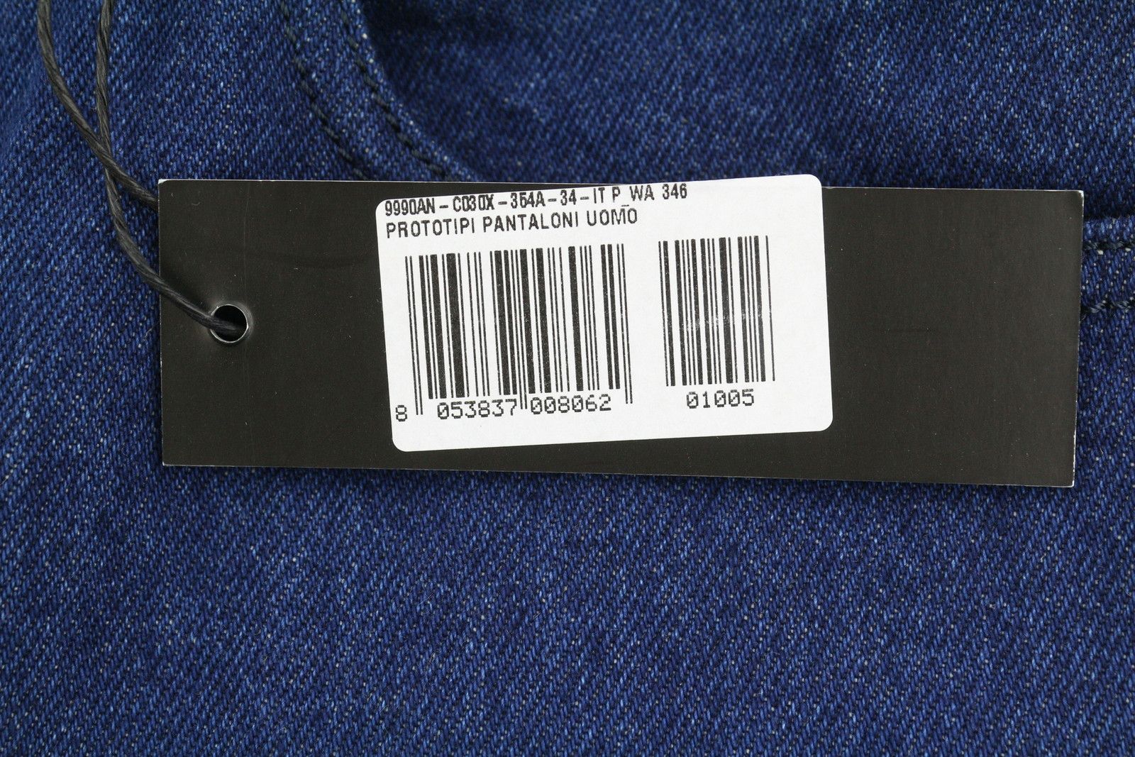 Diesel MHARKY 0078F W34 Dark Blue Tapered Button Fly Jeans 89057 Size US 34 / EU 50 - 2 Thumbnail