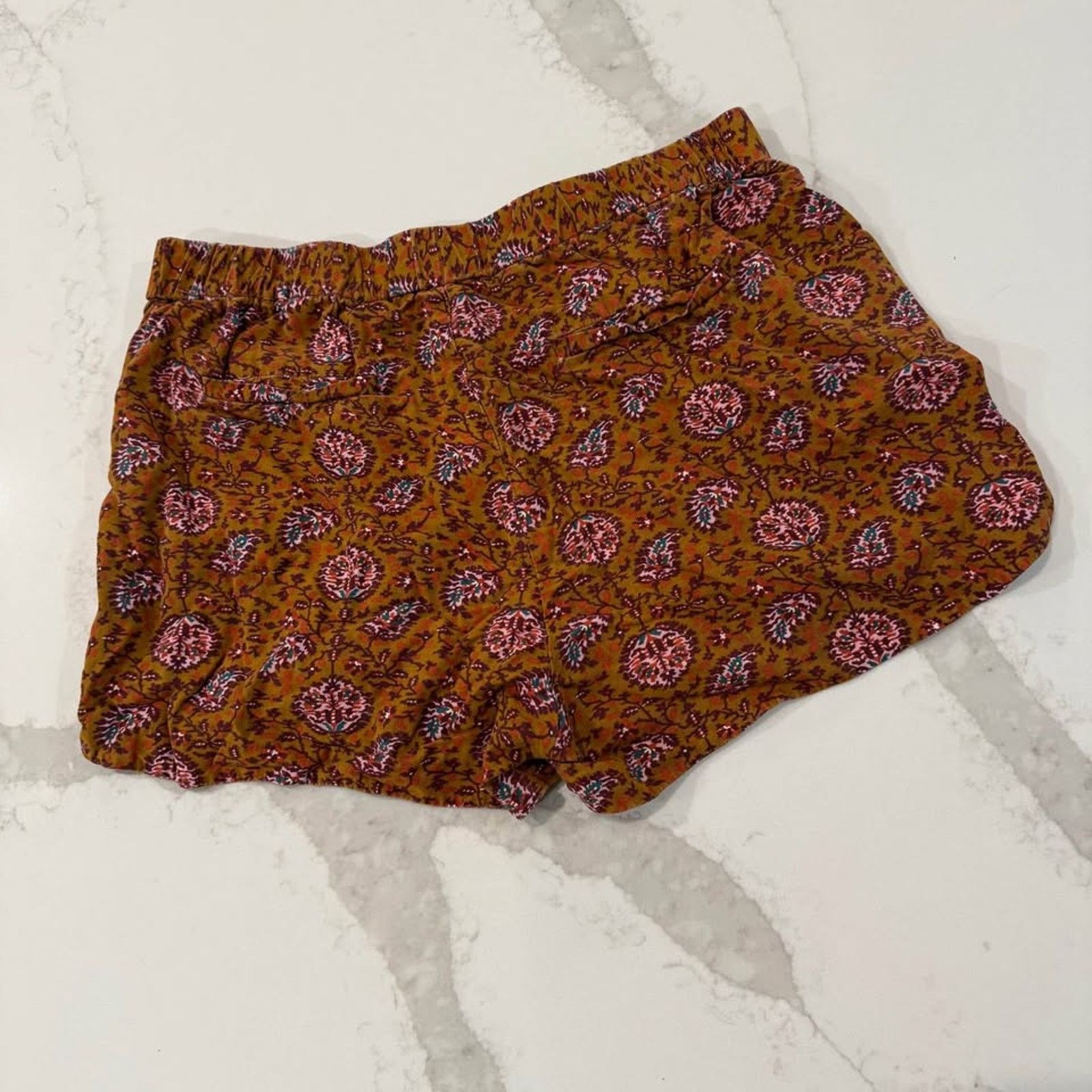 Madewell Madewell Drapey PullOn Paisley Festival Shorts Womens Medium Size 30" / US 8 / IT 44 - 5 Thumbnail
