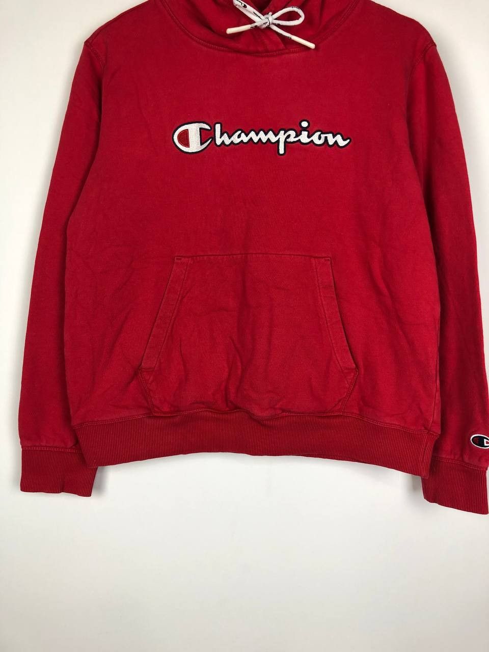 Champion Champion Hoodie Big Center Logo Red size M Size M / US 6-8 / IT 42-44 - 3 Thumbnail