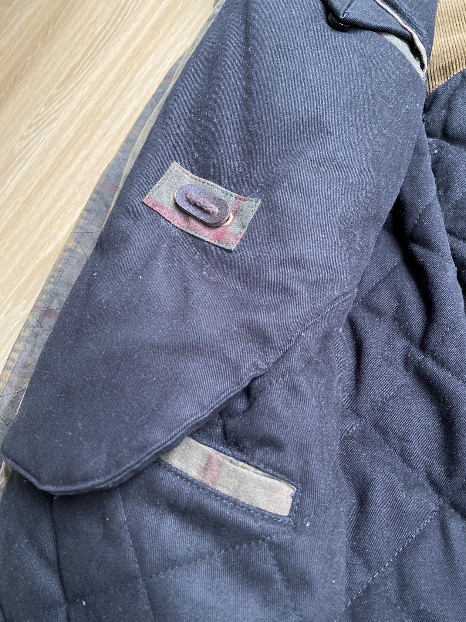 NN07 Waxed Check Coat - British Millerain Fabric Size US XL / EU 56 / 4 - 17 Thumbnail