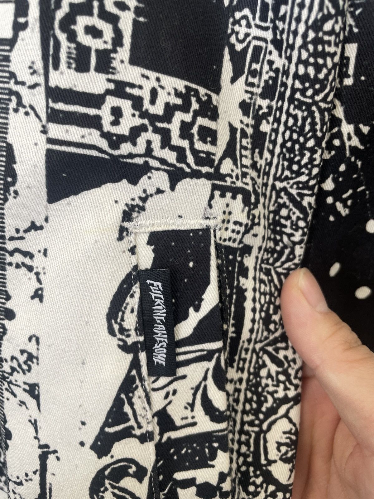 Fucking Awesome Fucking Awesome Acupuncture Coach jacket white XL Size US XL / EU 56 / 4 - 4 Thumbnail