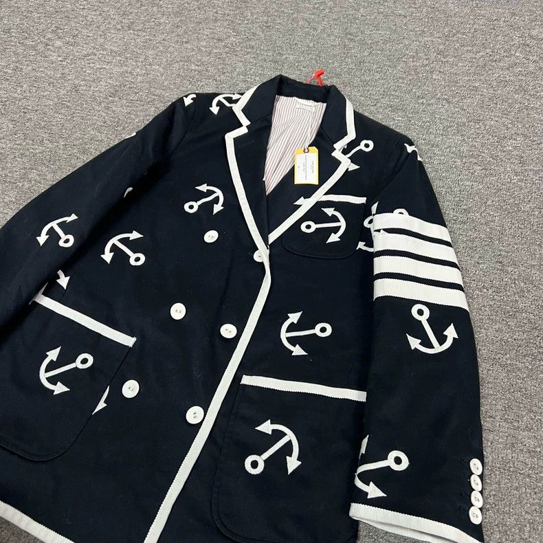 Thom Browne Thom Browne Ship's anchor Size 38S - 4 Thumbnail