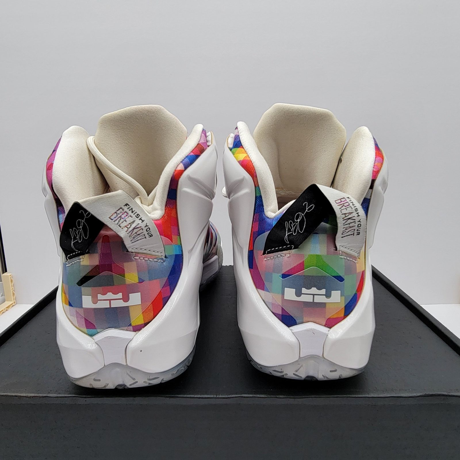 Nike Nike LeBron 12 Ext 'Prism' Sz 7.5 748861-900 (185) Size US 7.5 / EU 40-41 - 4 Thumbnail