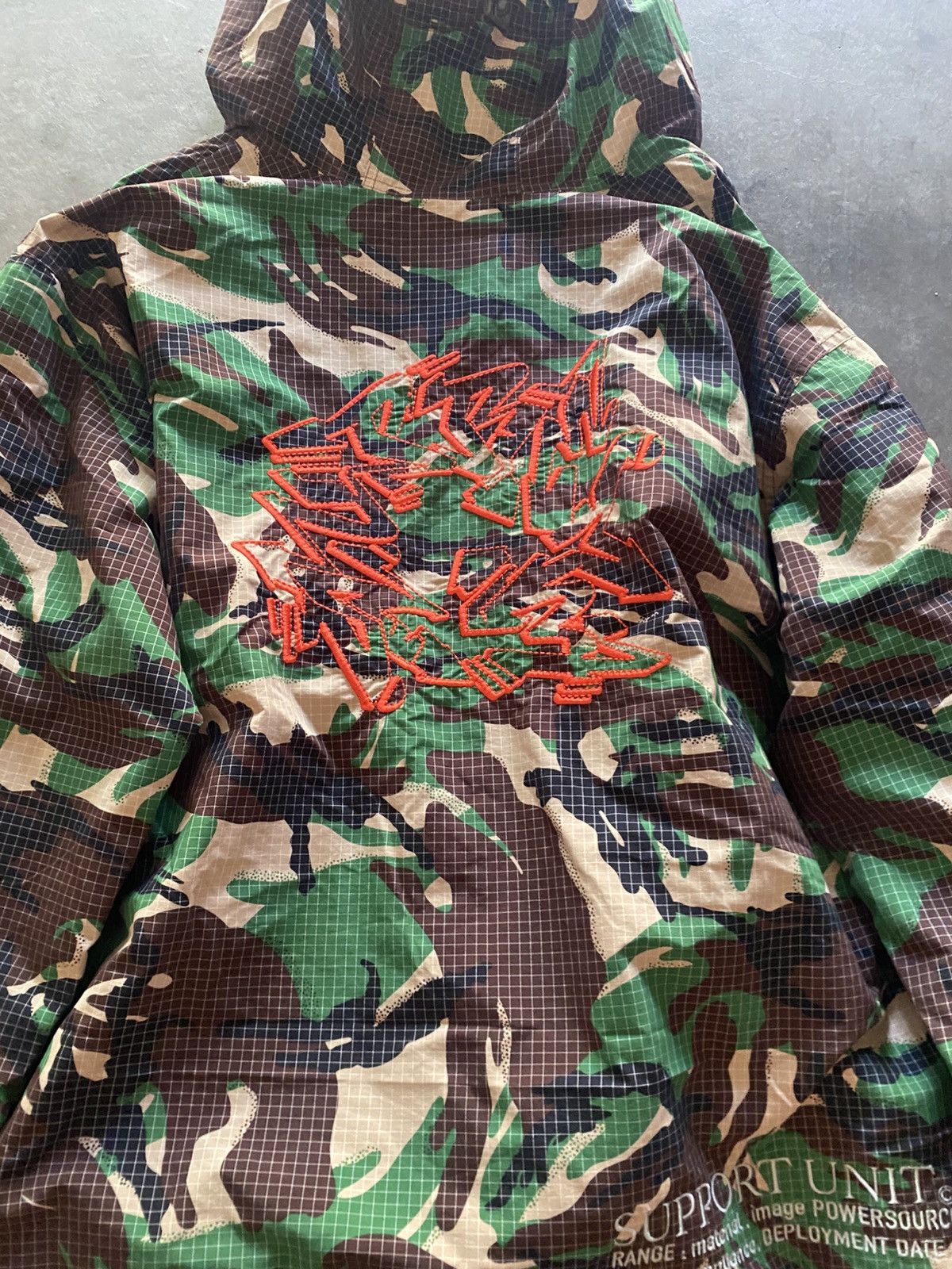 Supreme Supreme Support Unit Nylon Ripstop Jacket Camo FW21 Size US XL / EU 56 / 4 - 8 Thumbnail