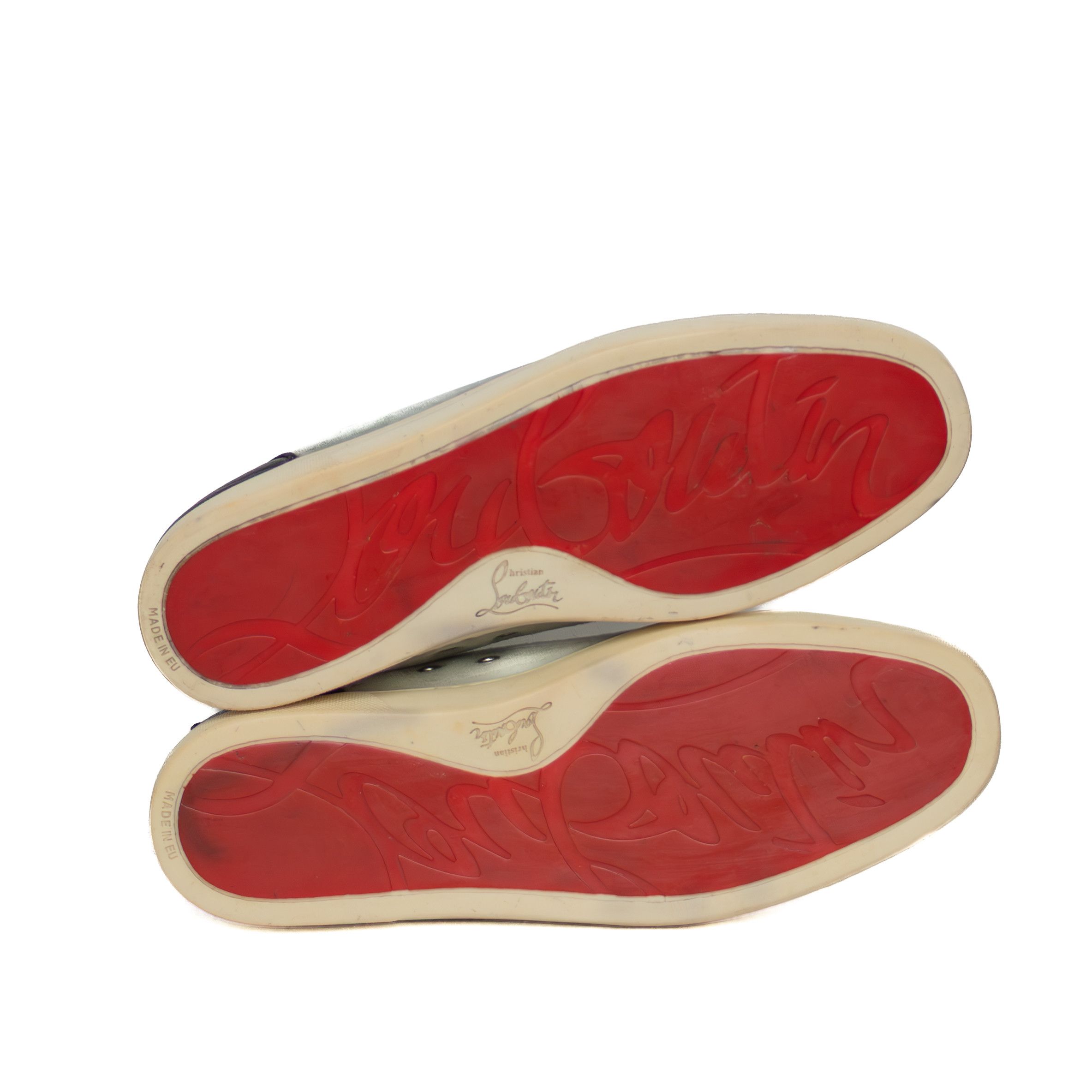 Christian Louboutin Christian Louboutin Grey Suede Sneakers US 12 / UK 11 Size US 12 / EU 45 - 9 Thumbnail