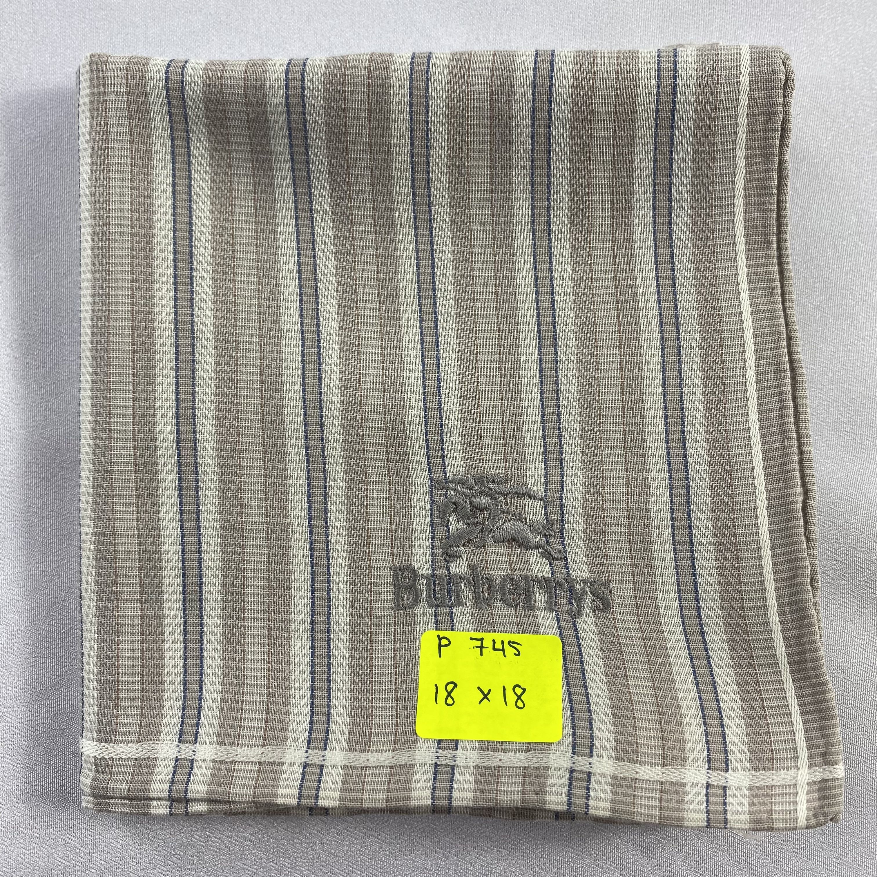 Burberry × Vintage Burberry Handkerchief / Neckerchief / Bandana-P745 Size ONE SIZE - 5 Thumbnail