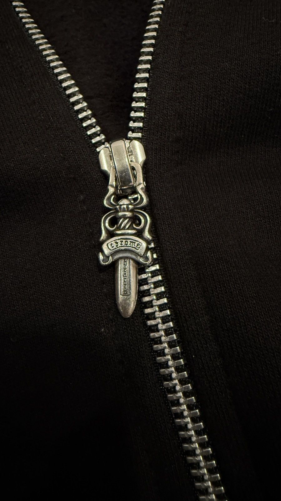 Chrome Hearts Rare Chrome Hearts Scroll Logo Zip Up Hoodie Fuck You Size US XXL / EU 58 / 5 - 6 Thumbnail
