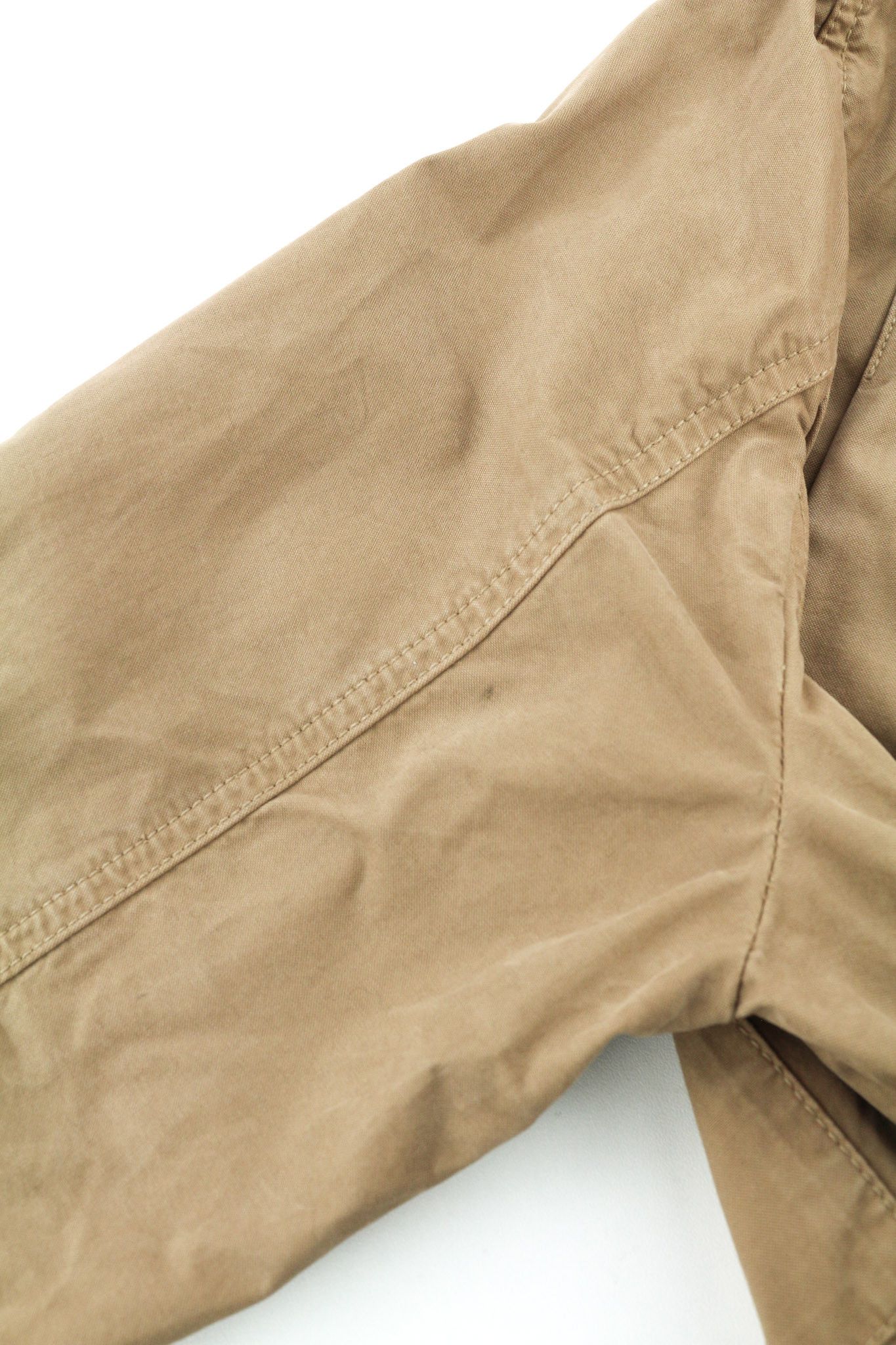 Nudie Jeans MICK M Brown Patch Zipper Unlined Logo Jacket 80738 Size US M / EU 48-50 / 2 - 11 Thumbnail