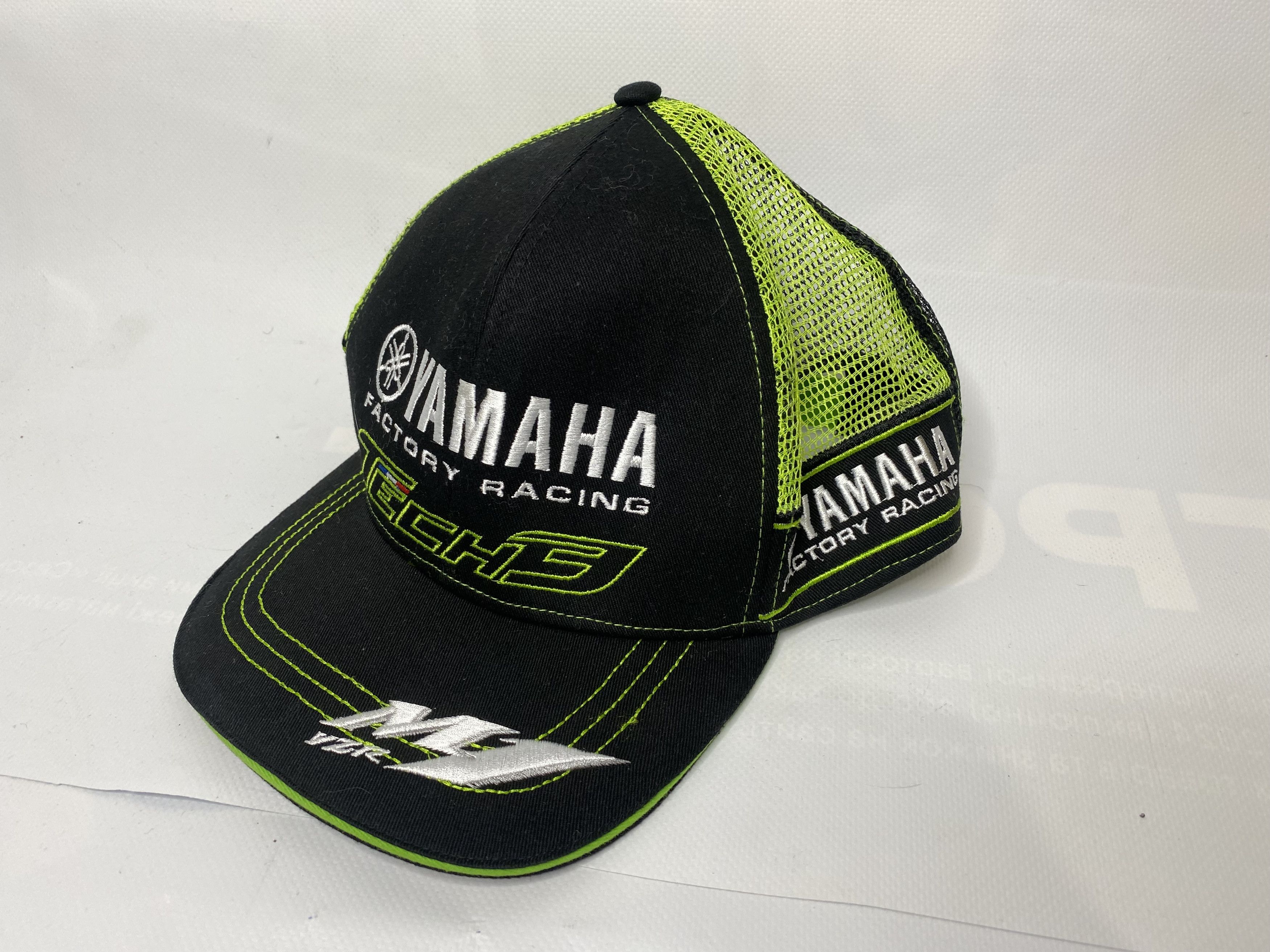 Yamaha YAMAHA FACTORY RACING TECH3 EMBROIDERED MOTO SUPERBIKE CAP Size ONE SIZE - 2 Thumbnail
