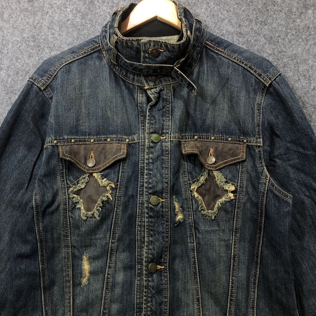 Japanese Brand Ann Duque Co Ltd Denim Jacket Takaya Okayama Size US L / EU 52-54 / 3 - 2 Thumbnail