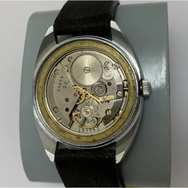 Vintage Vintage beautiful golden Wrist watch Vostok soviet USSR Size ONE SIZE - 3 Thumbnail