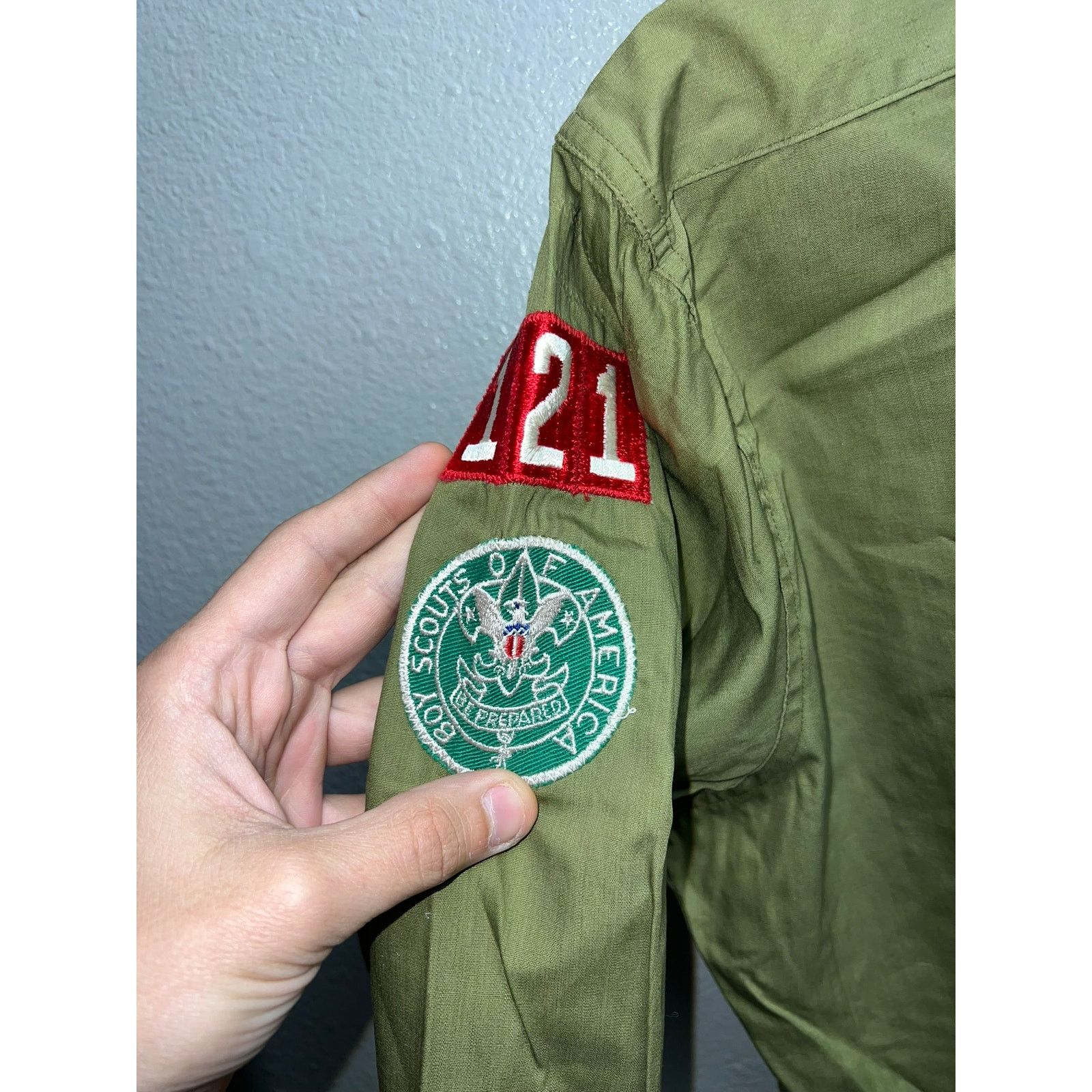 Vintage Vintage Boy Scouts Of America Shirt Sanforized Button Up 60s Size US L / EU 52-54 / 3 - 7 Thumbnail
