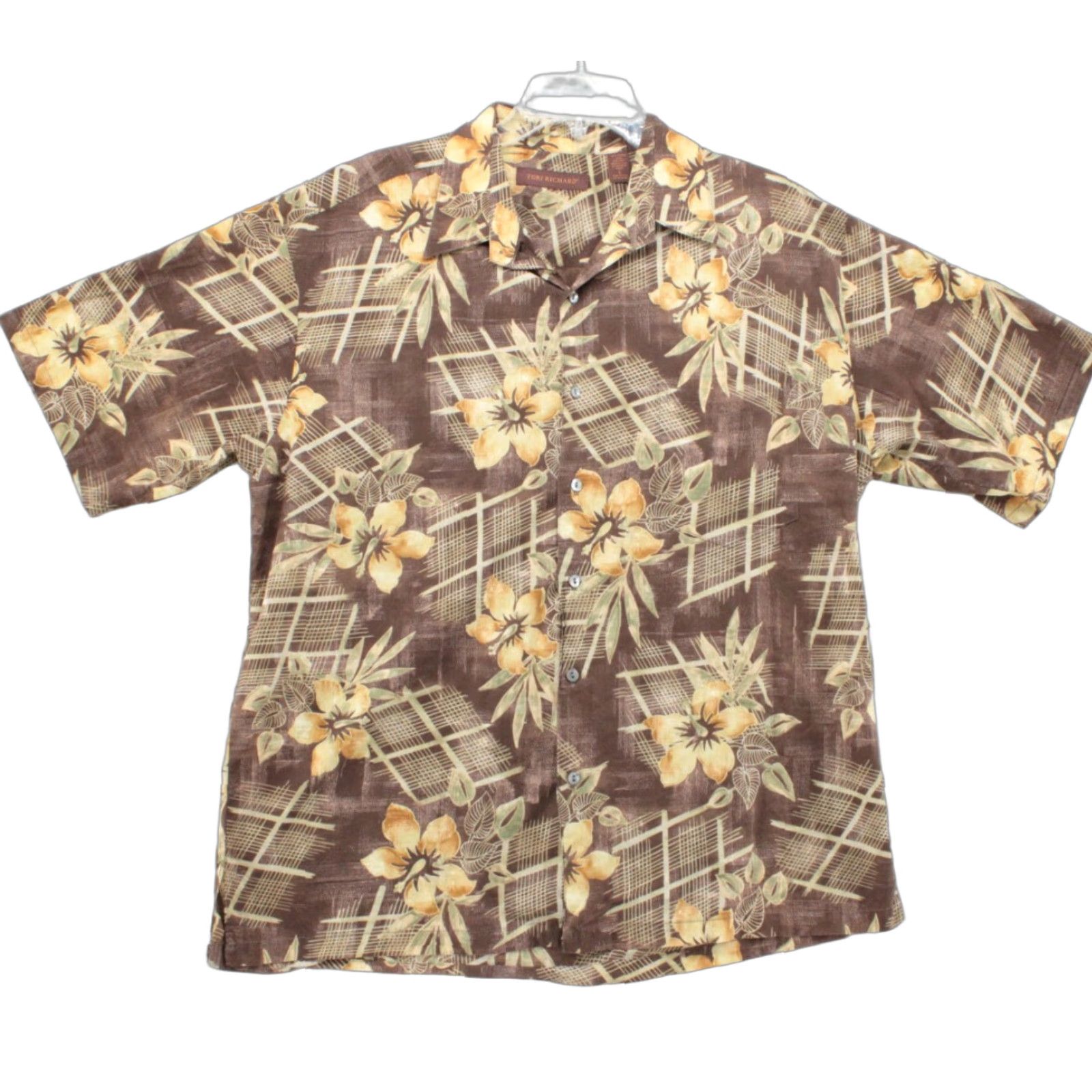 Tori Richard VINTAGE Tori Richard Hawaiian Shirt Men Large Floral Cotton Luau Beachy USA Shirt Size US L / EU 52-54 / 3 - 1 Thumbnail