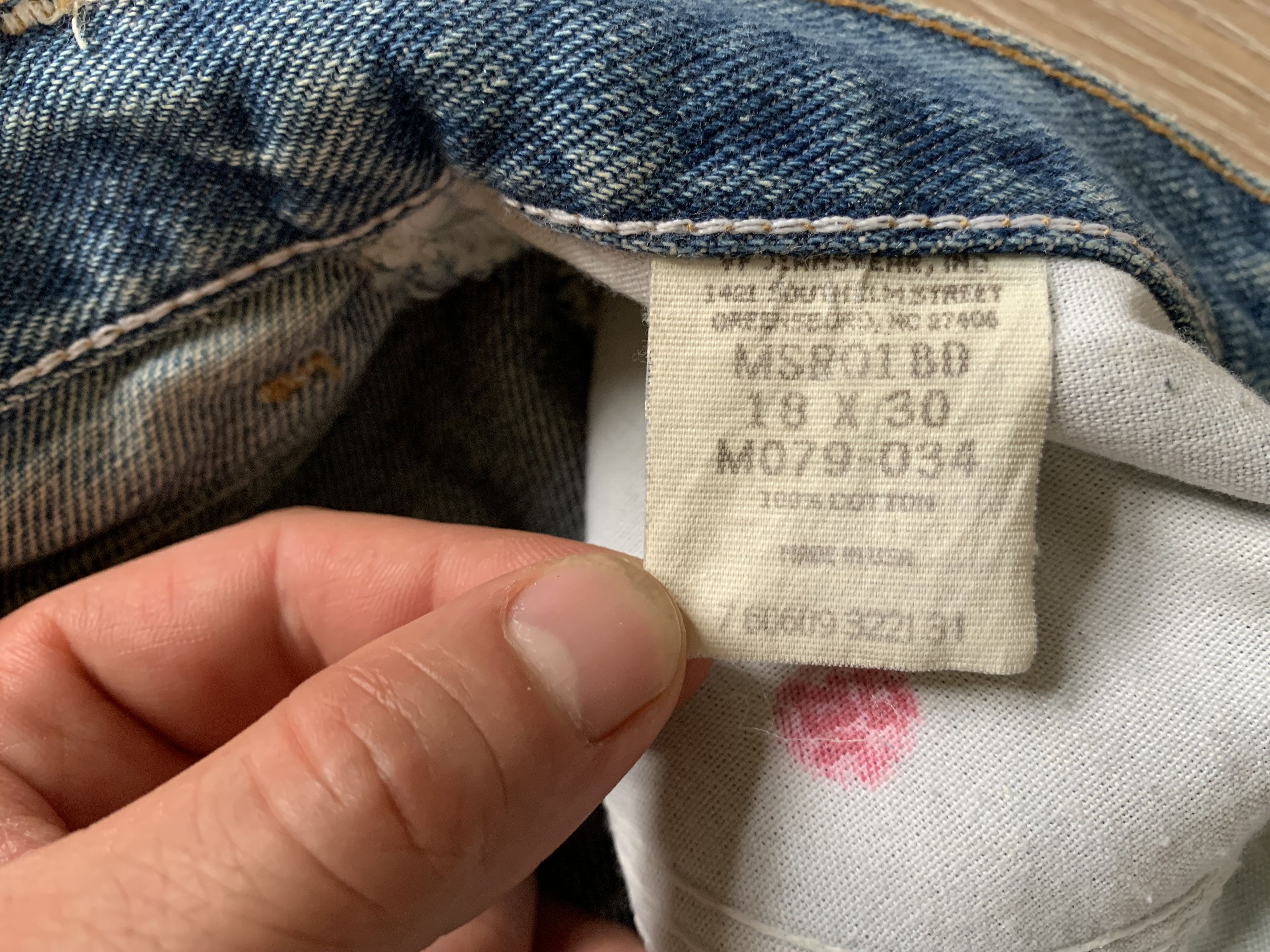 Denime × Wrangler Wrangler Light Blue Vintage Jeans Size US 36 / EU 52 - 10 Thumbnail