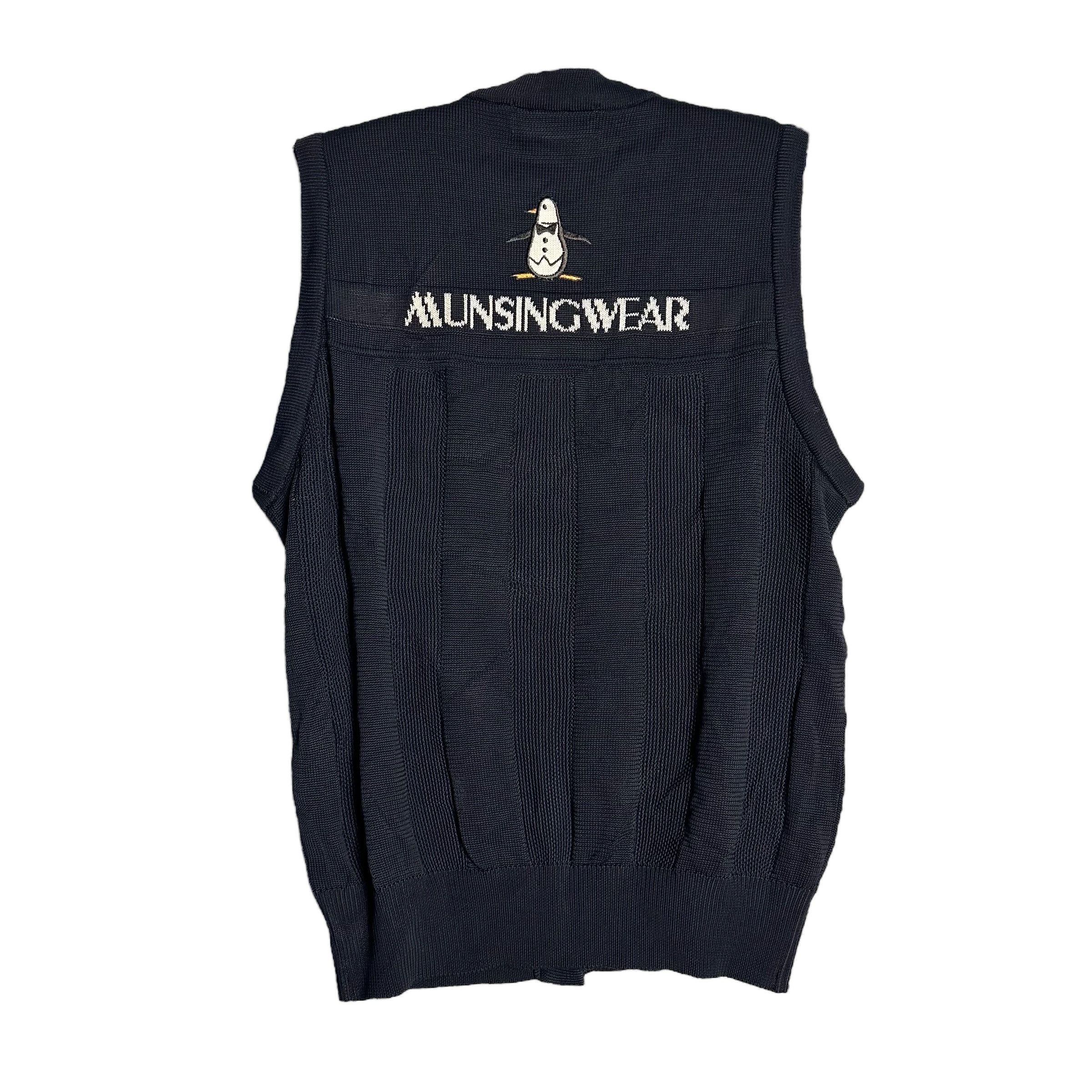 Vintage 🔥RARE🔥Vintage Grandslam Munsingwear Sleeveless Button Vest Size US M / EU 48-50 / 2 - 3 Thumbnail