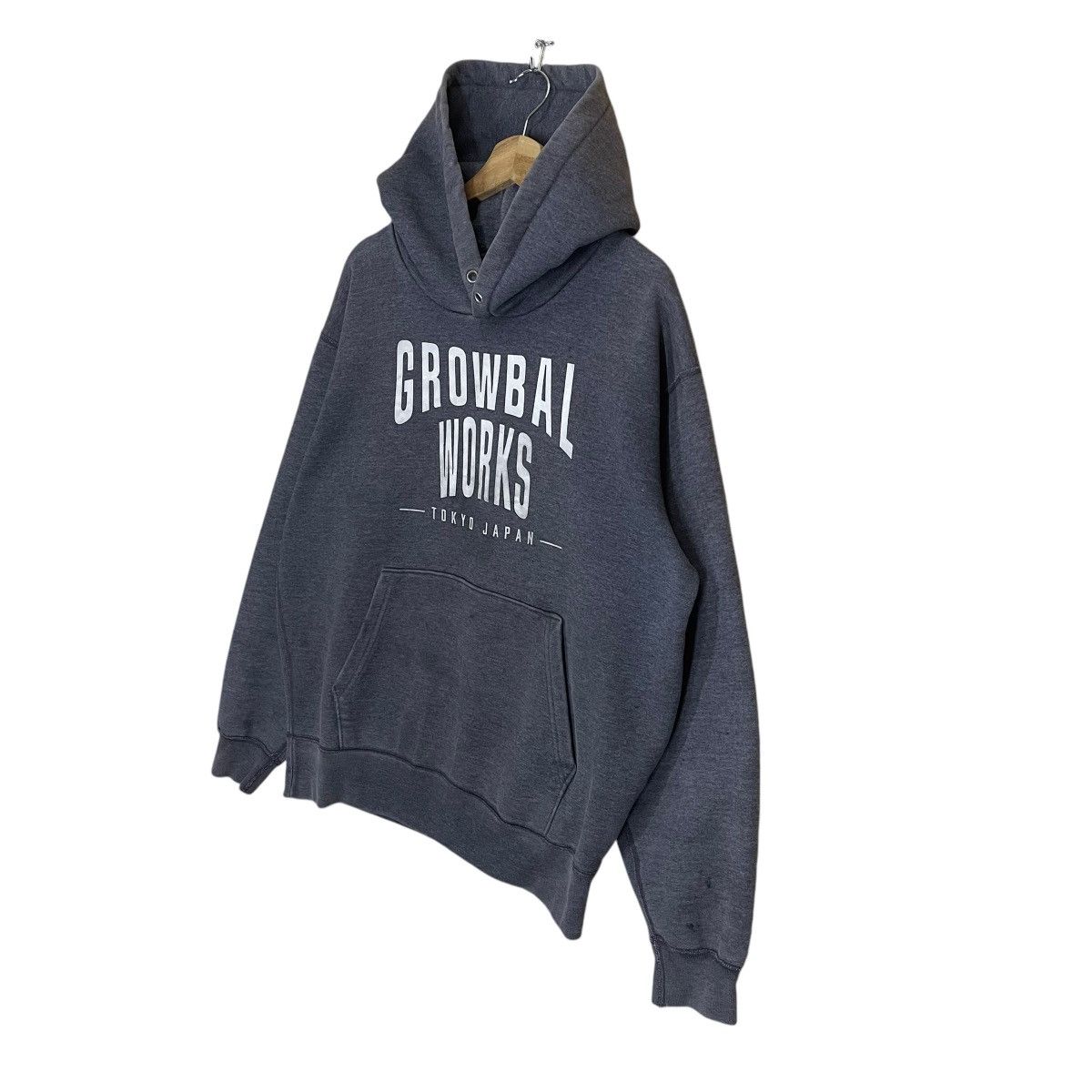 Harley Davidson × Vintage Growbal Works Harley Davidson Custom & Maintenance Hoodie Size US L / EU 52-54 / 3 - 3 Thumbnail