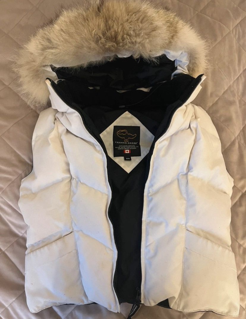 Canada Goose × Vetements Canada Goose Kensington Parka down jacket hood Coyote fur Size L / US 10 / IT 46 - 18 Thumbnail