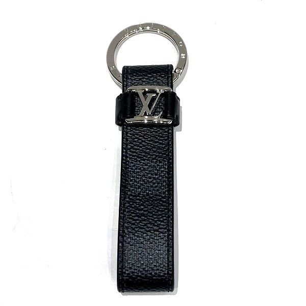 Louis Vuitton Louis Vuitton Louis Vuitton Damier Graphite Key Holder M62706 Leather Key Holder M62706 in Good Condition Size ONE SIZE - 1 Thumbnail