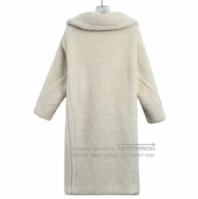 Max Mara MaxMara Women's White Cotton Blend Coat . Size S / US 4 / IT 40 - 2 Thumbnail