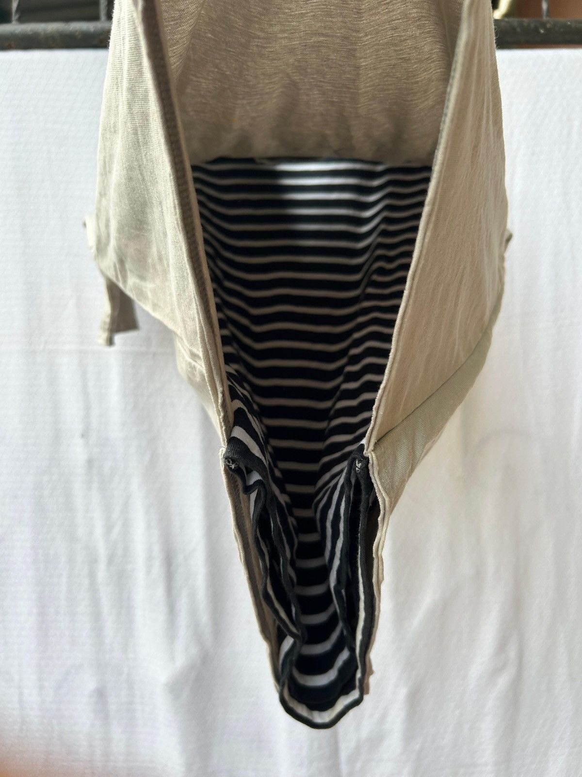 Japanese Brand Double Layer Spunkie Laces Style Stripe Shirt Size US L / EU 52-54 / 3 - 5 Thumbnail