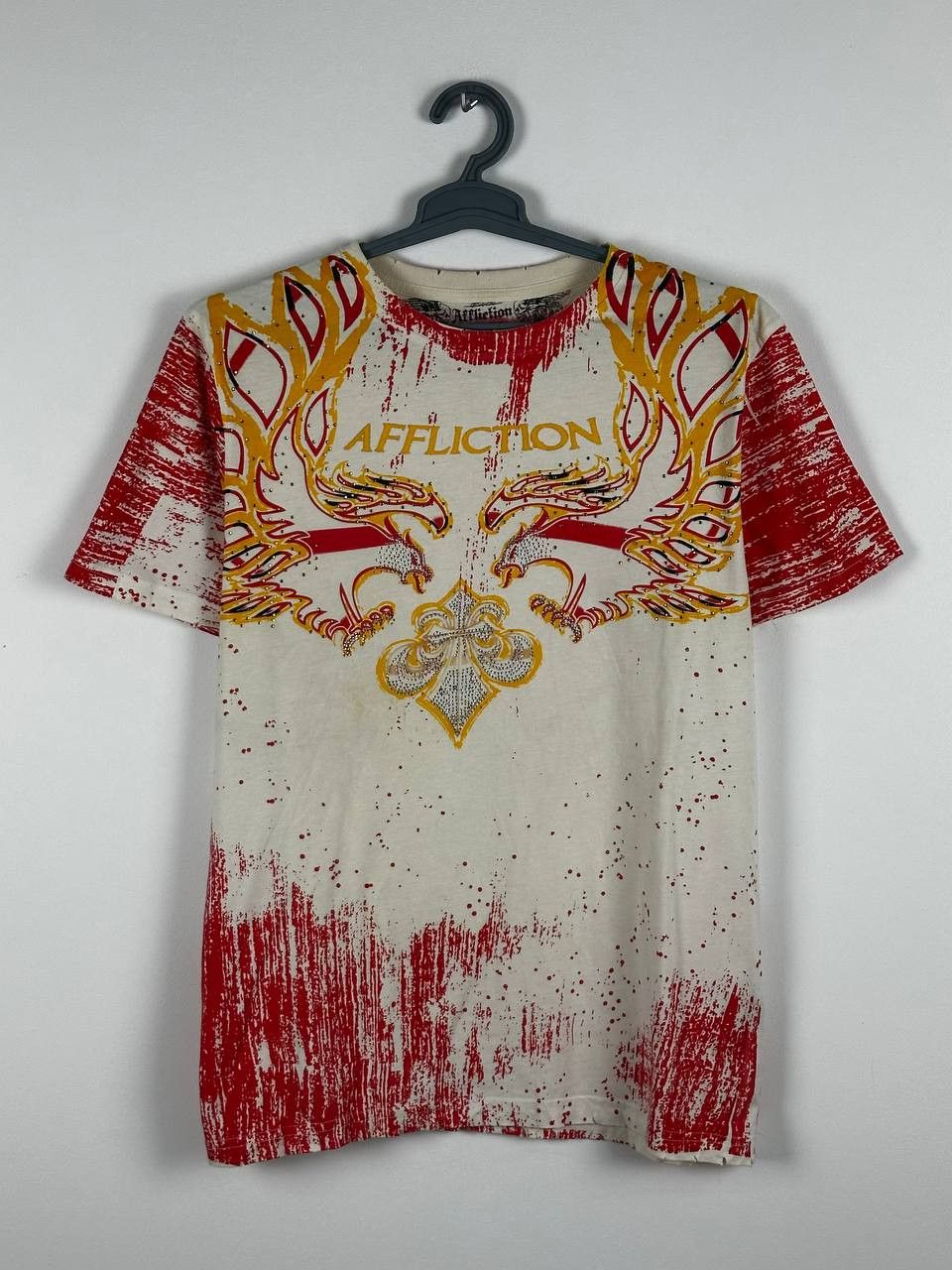 Affliction Y2K Grunge Affliction Angel Blood T Shirt Avant Garde Size US L / EU 52-54 / 3 - 1 Thumbnail