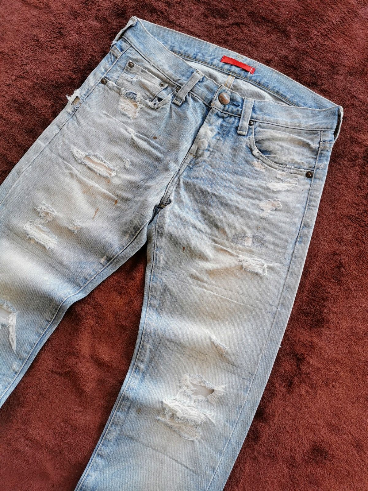 Undercover Red Card Jeans Size US 30 / EU 46 - 7 Thumbnail