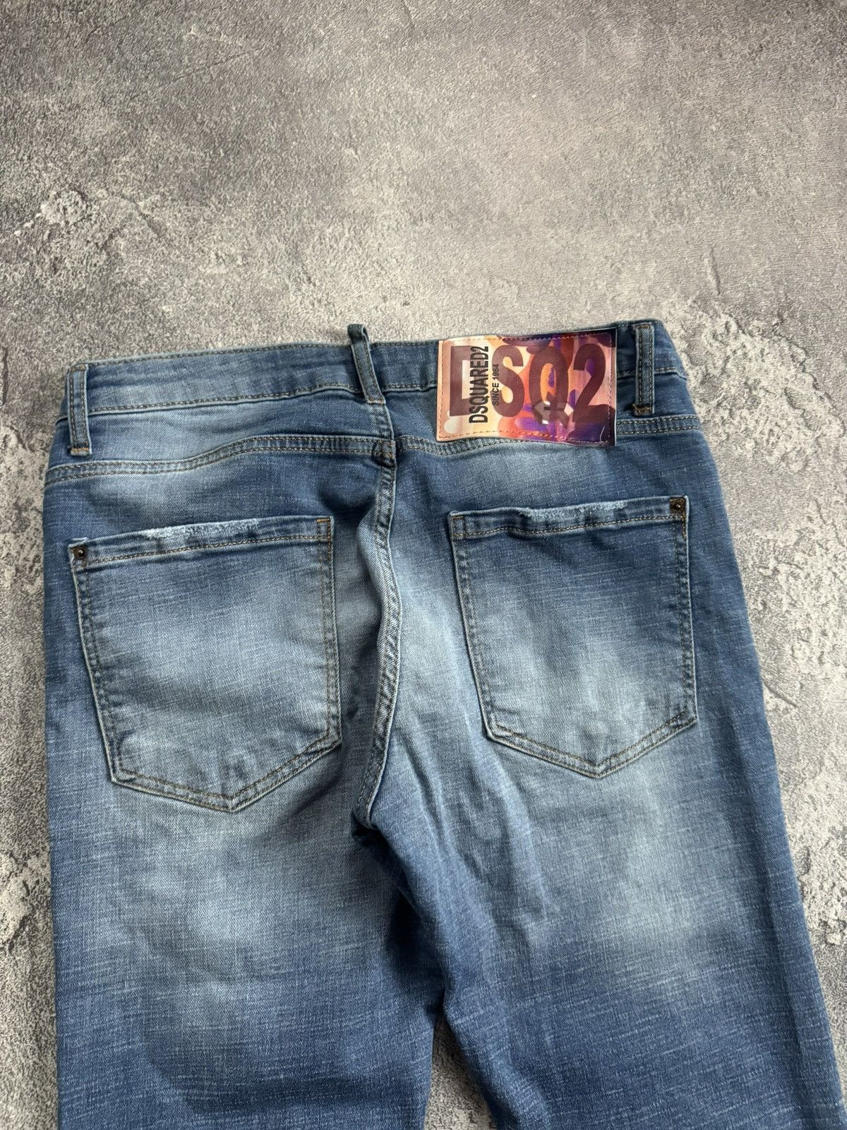 Dsquared2 Dsquared2 48size distressed denim pants trousers jeans Y2K Size US 34 / EU 50 - 12 Thumbnail