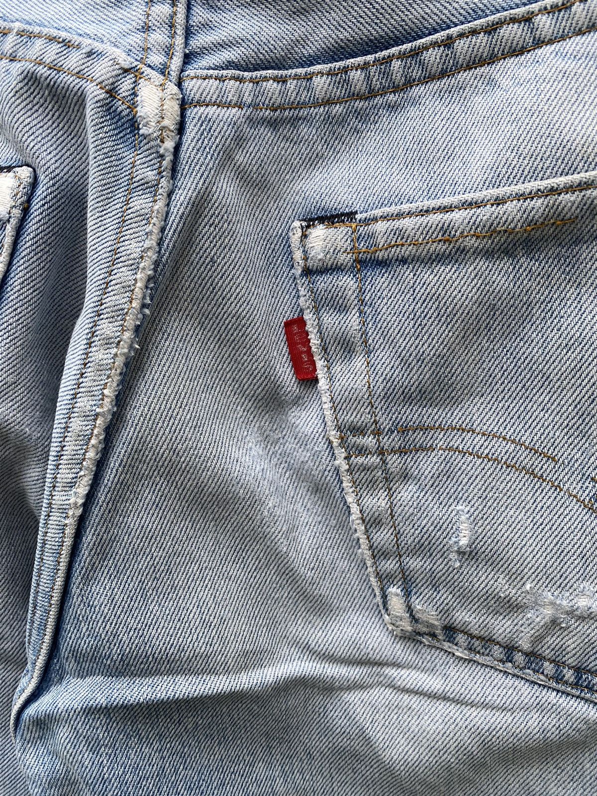Levi's Vintage Clothing × Vintage W28x31 vintage levi's 501 redline made in USA #524 Size 28" / US 6 / IT 42 - 10 Thumbnail
