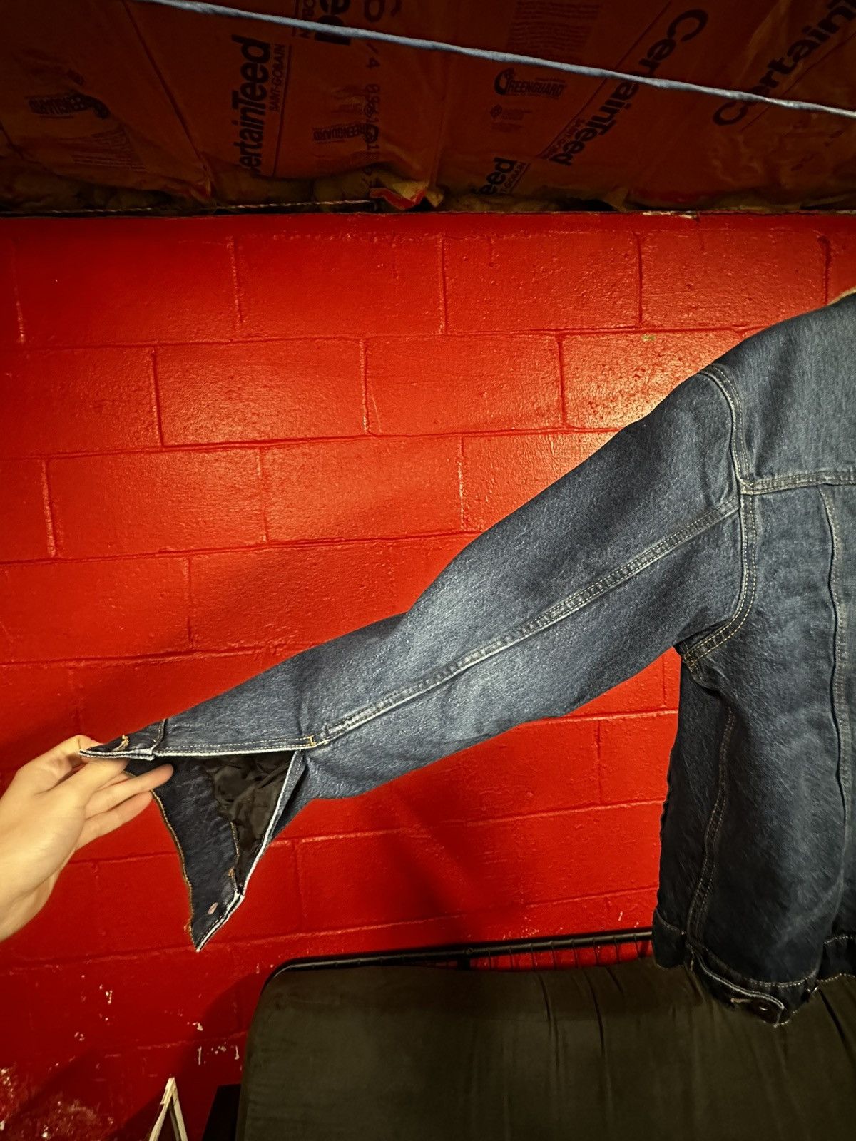 Wrangler Wrangler Sherpa lined denim jacket Size US M / EU 48-50 / 2 - 3 Thumbnail