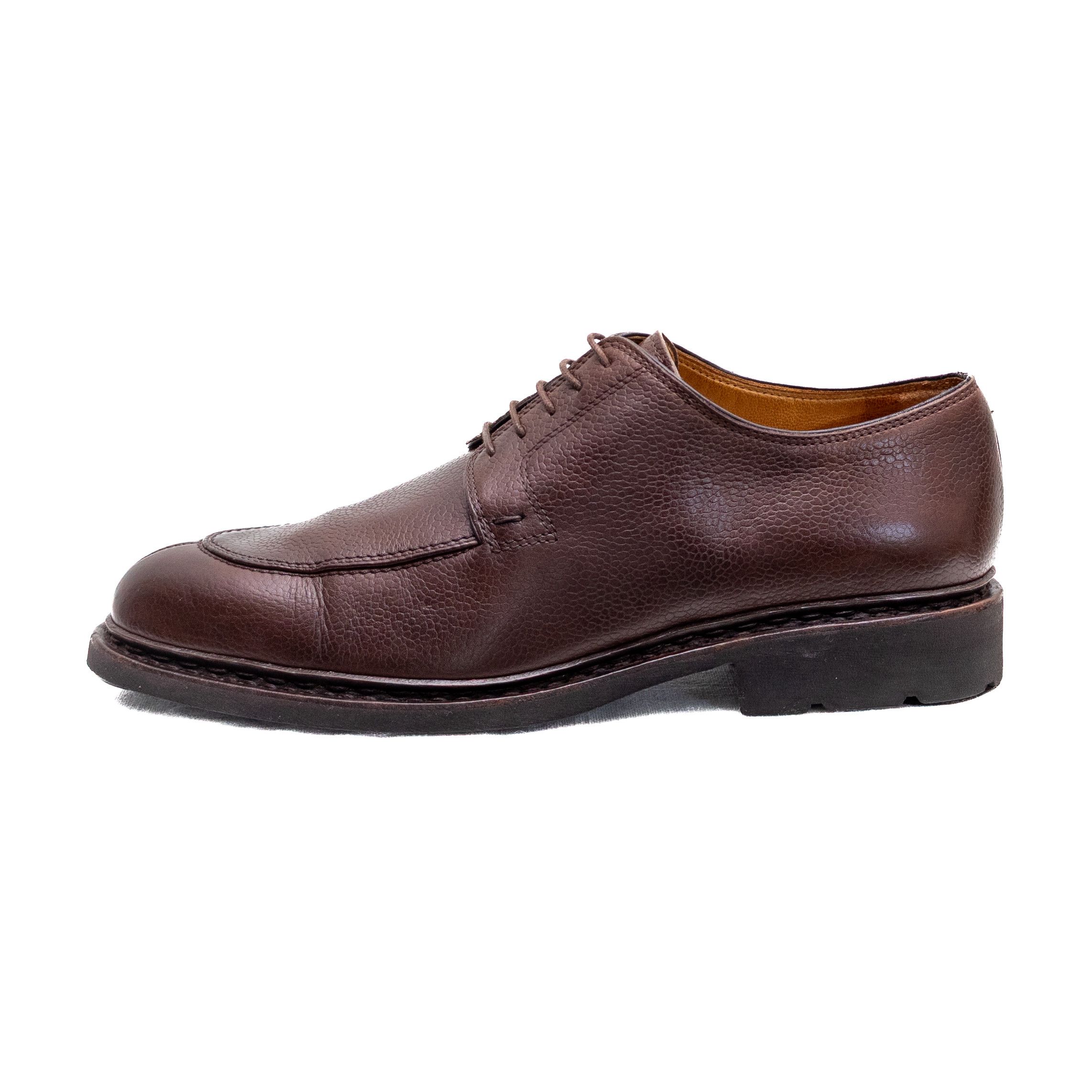 Paraboot Paraboot Rousseau Split Toe Lace Up Brown Grain Leather Size US 8.5 / EU 41-42 - 2 Thumbnail