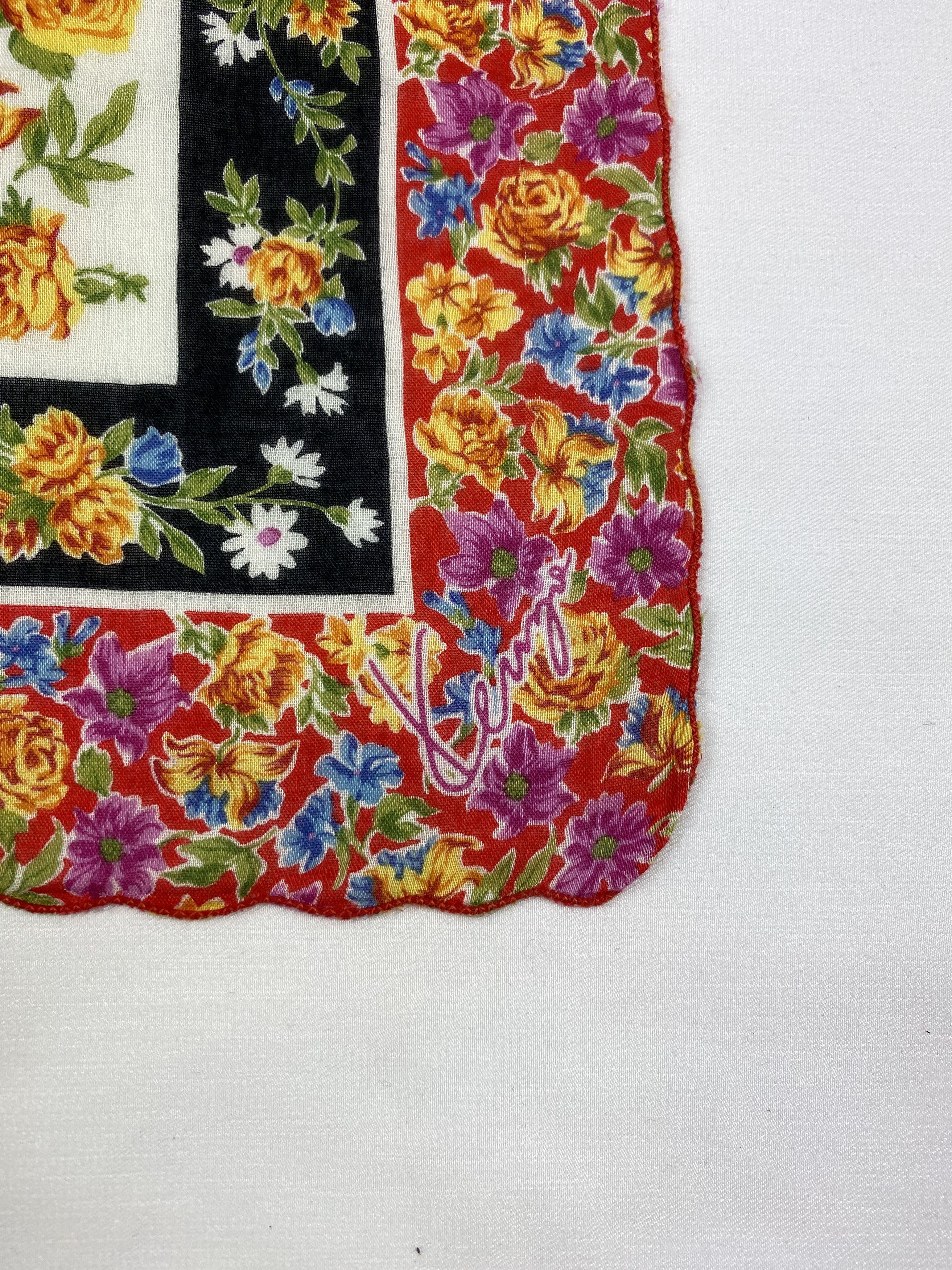 Kenzo × Vintage Kenzo Handkerchief / Bandana / Neckerchief Size ONE SIZE - 5 Thumbnail