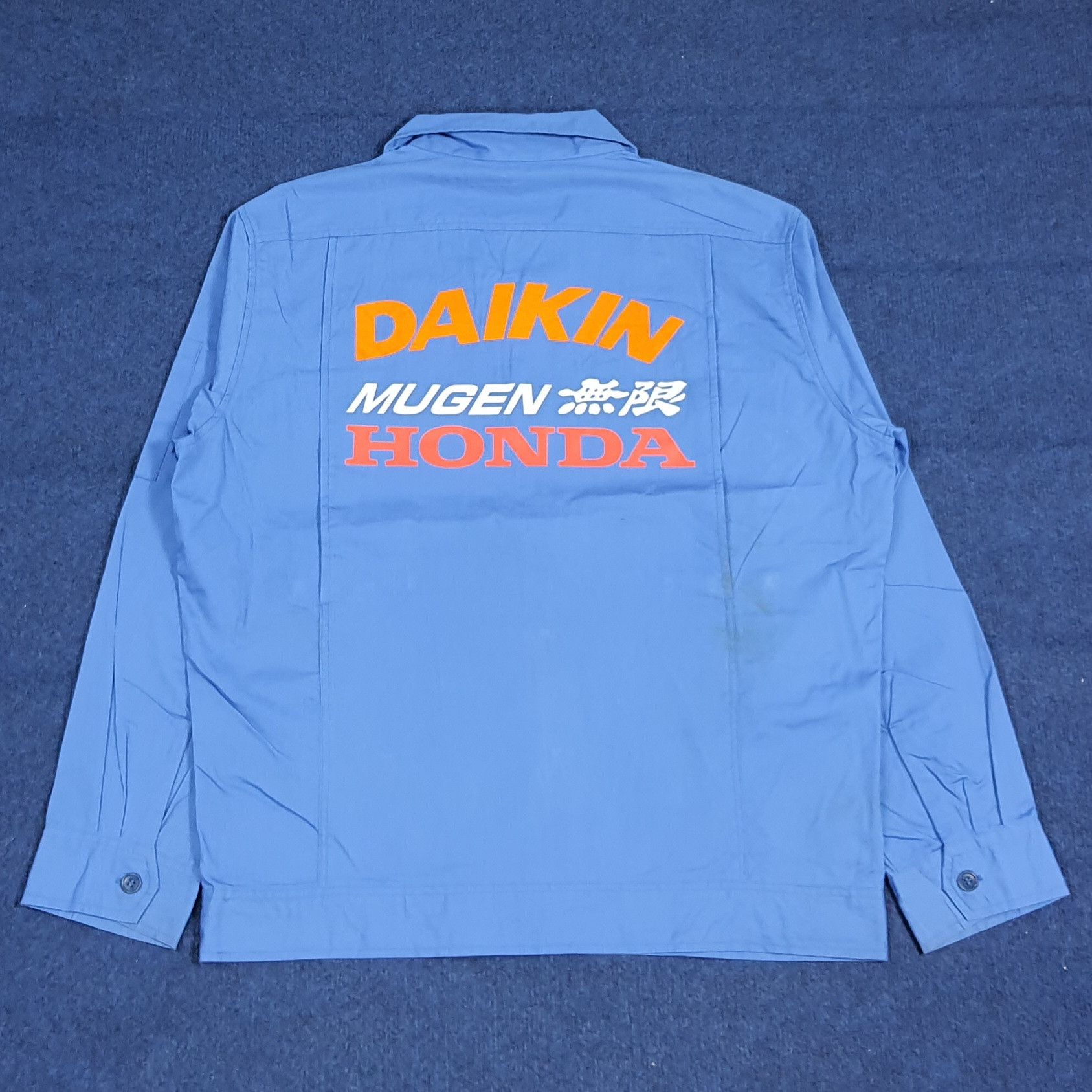 Japanese Brand Vintage Honda Mugen Custom Logo Light Thin Jacket C282N23 Size US M / EU 48-50 / 2 - 1 Thumbnail