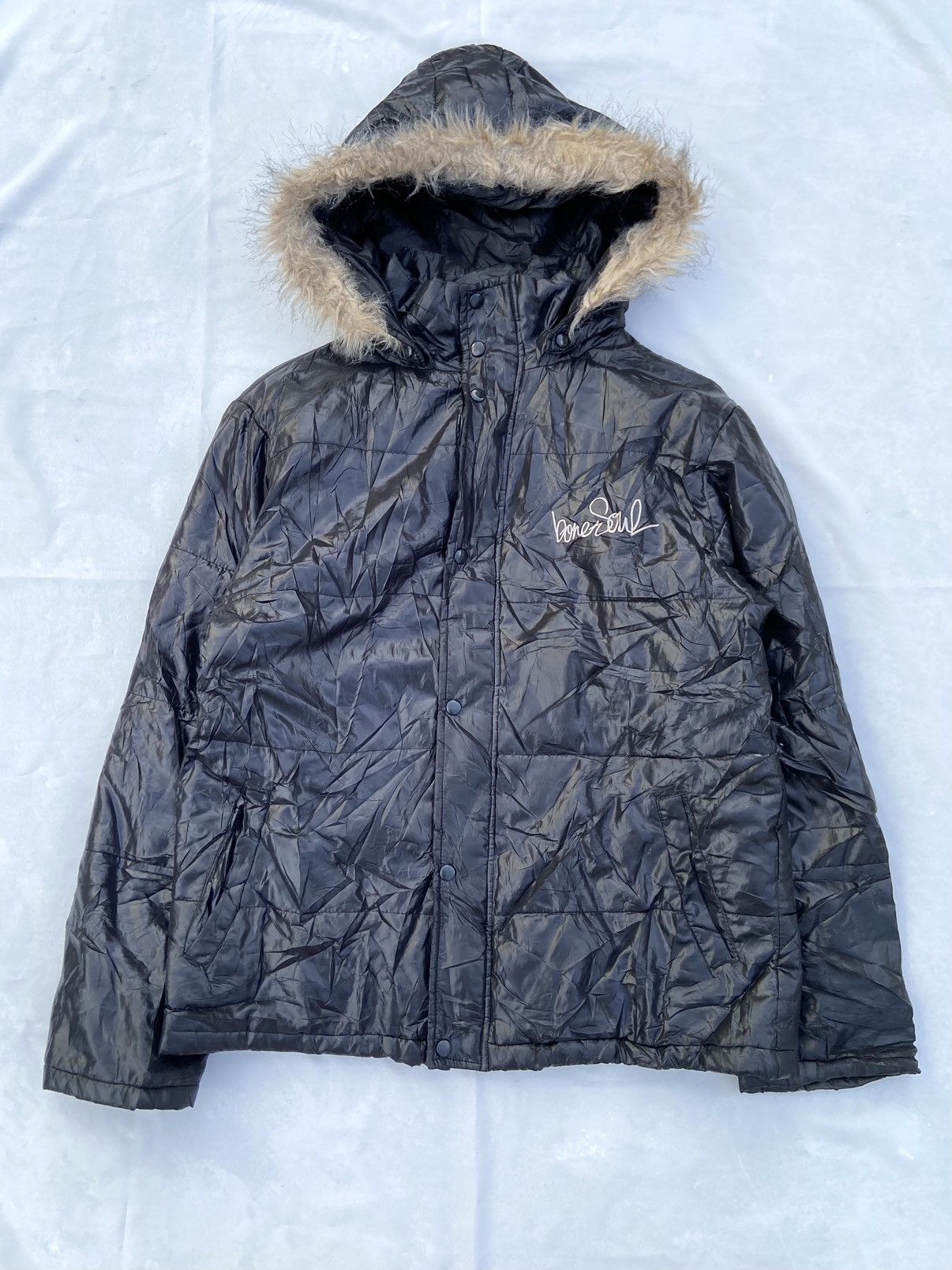 image of Hysteric Glamour x If Six Was Nine B-One Soul Fur Jacket in Black, Men's (Size XL)