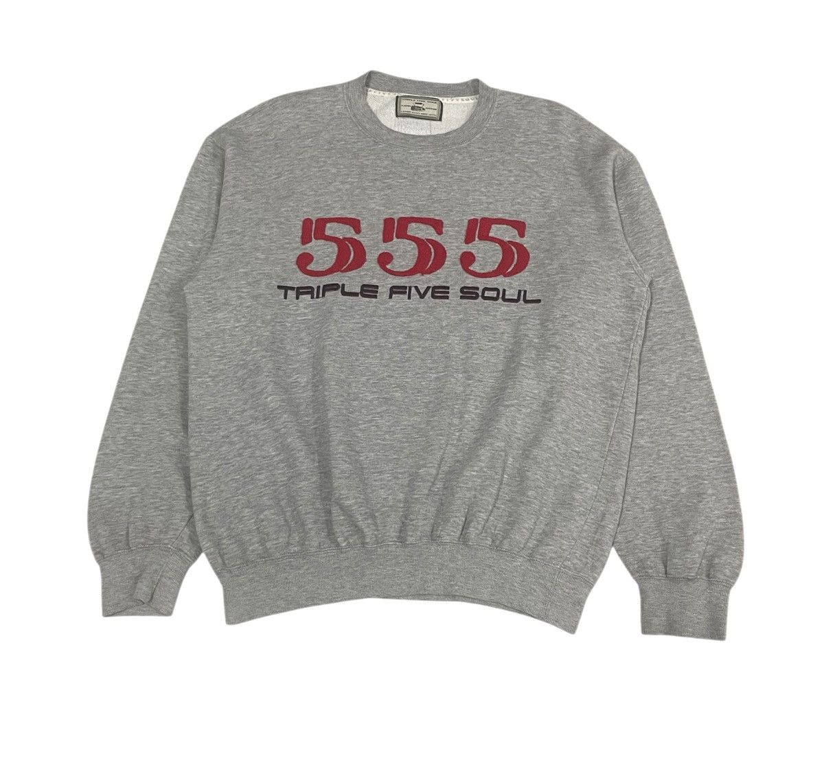 Ecko Unltd. × Fubu × JNCO Vintage Triple Five Soul Embroidery Logo Sweatshirt Size US M / EU 48-50 / 2 - 1 Thumbnail