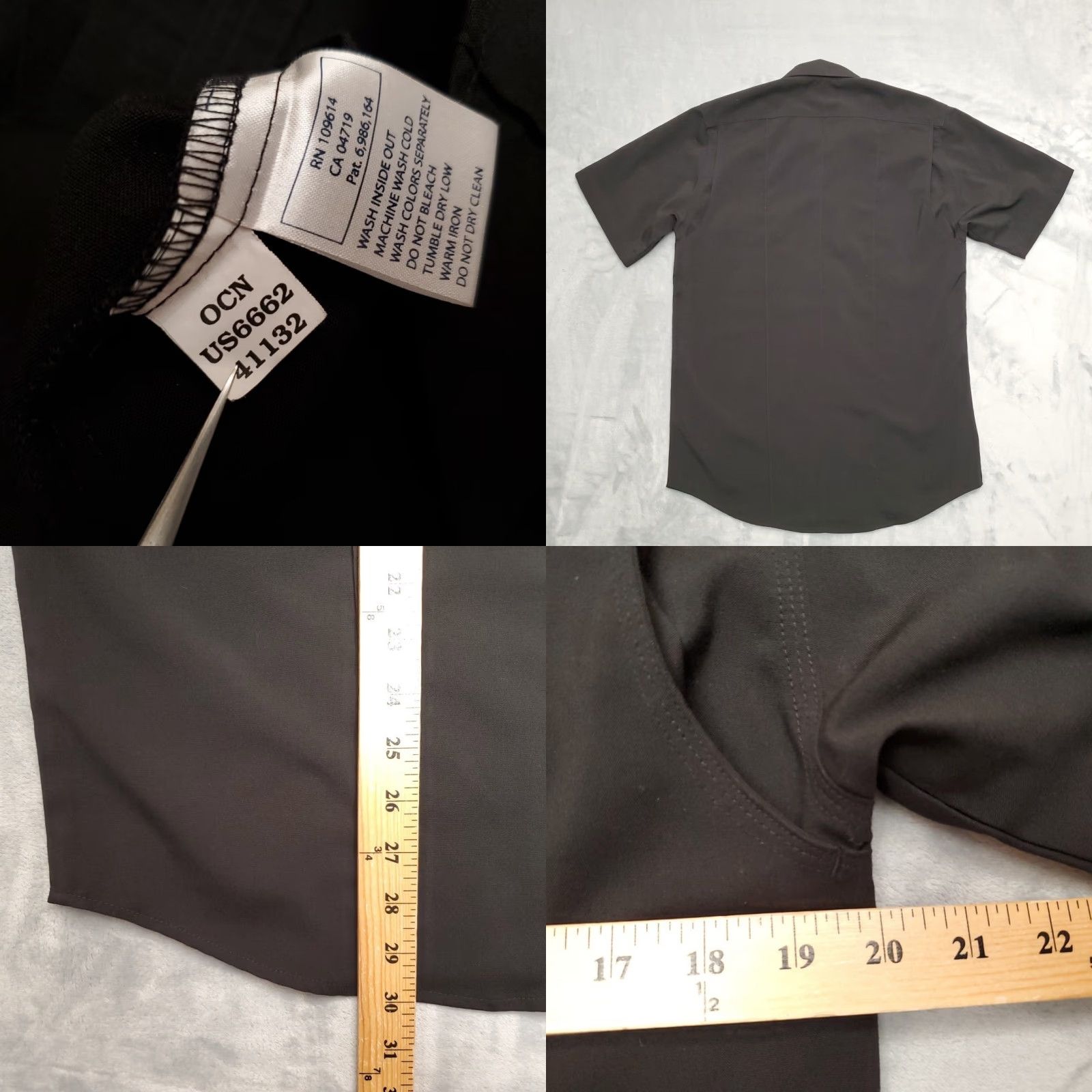 Vintage 5.11 Tactical Shirt Mens Small Black Short Sleeve Uniform Security Work 41132 Size US S / EU 44-46 / 1 - 8 Thumbnail