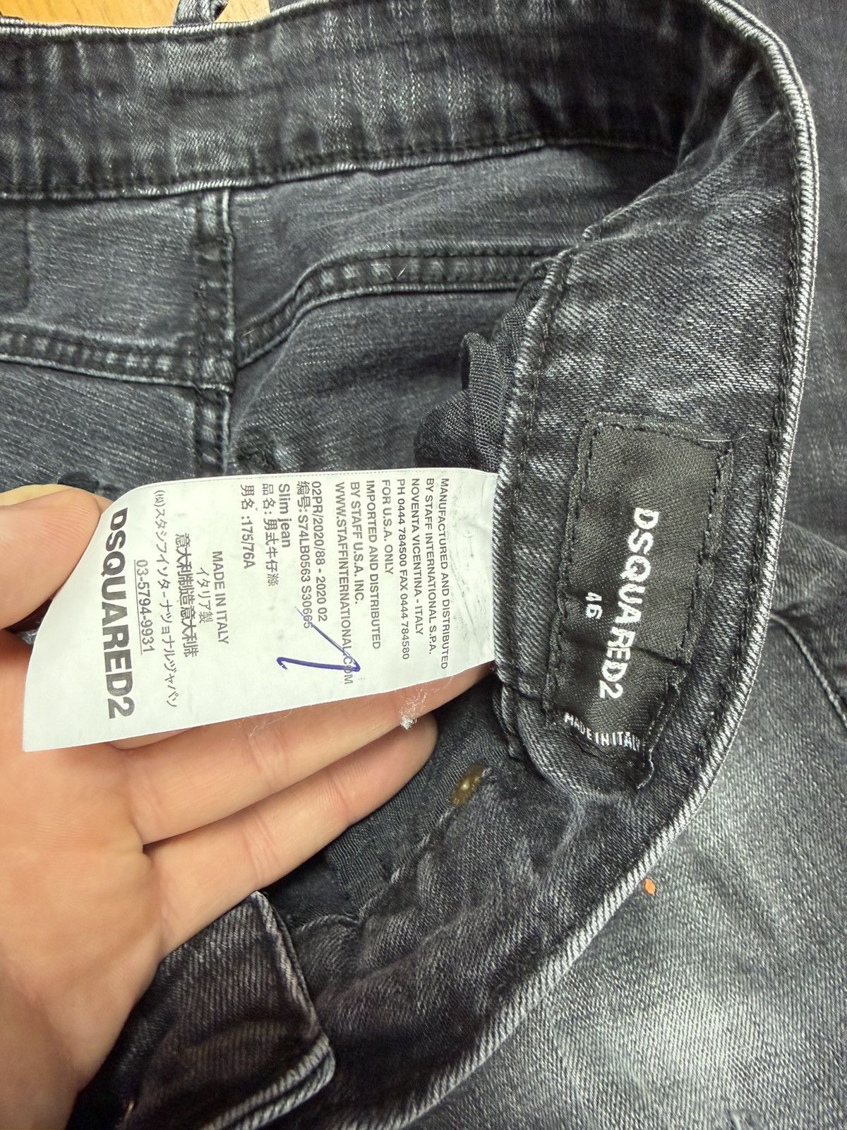 Dsquared2 Vintage Dsquared 2 jeans pants denim Size US 30 / EU 46 - 7 Thumbnail