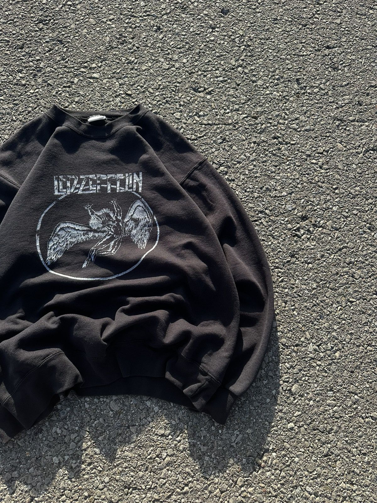 Band Tees × Led Zeppelin × Vintage Led Zeppelin Vintage 90s Sweatshirt Size US M / EU 48-50 / 2 - 2 Thumbnail