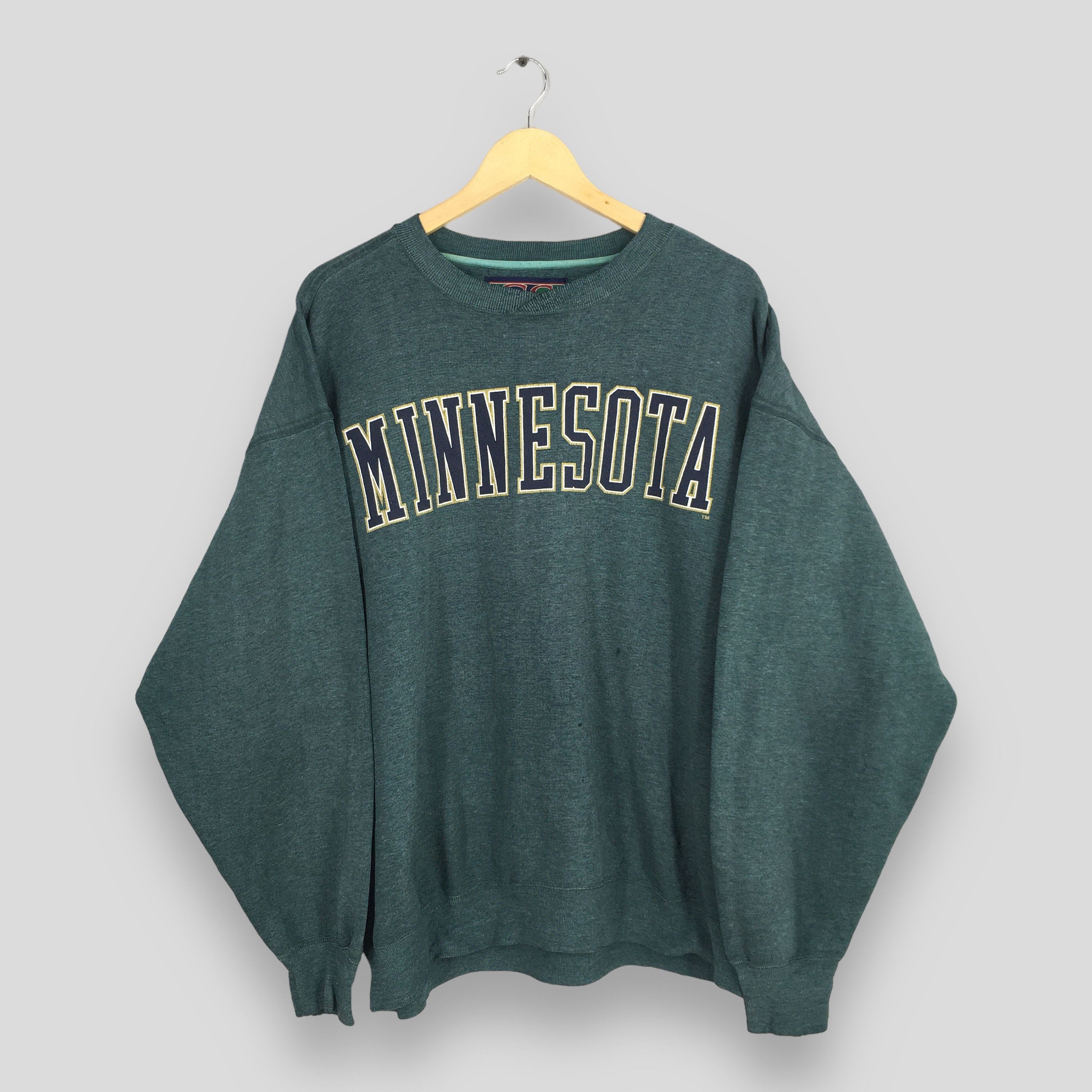 Other Vintage University Of Minnesota Green Sweatshirt XLarge Size US XL / EU 56 / 4 - 1 Thumbnail