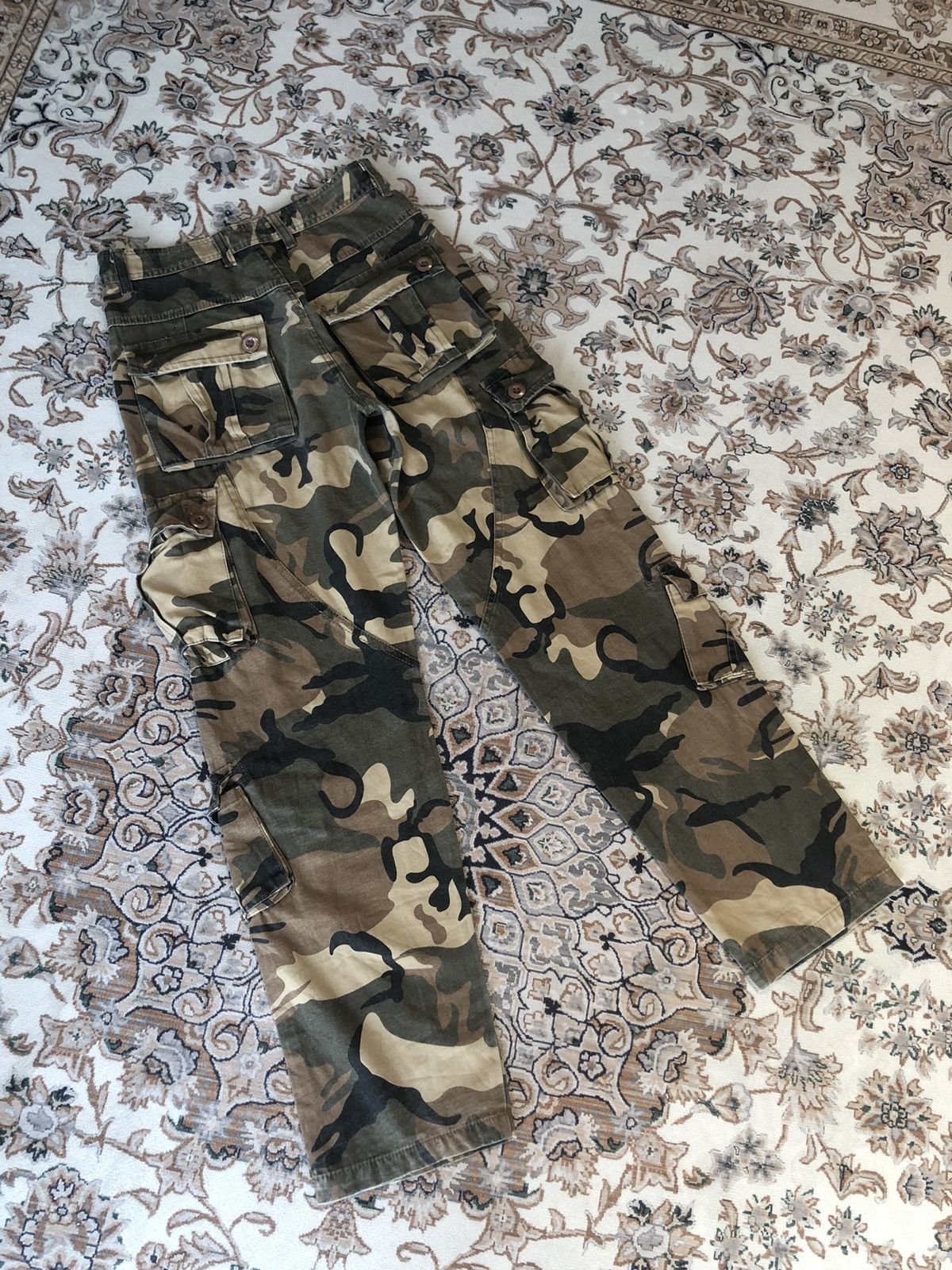Japanese Brand CAMO TACTICAL CARGO PANTS Size US 28 / EU 44 - 7 Thumbnail