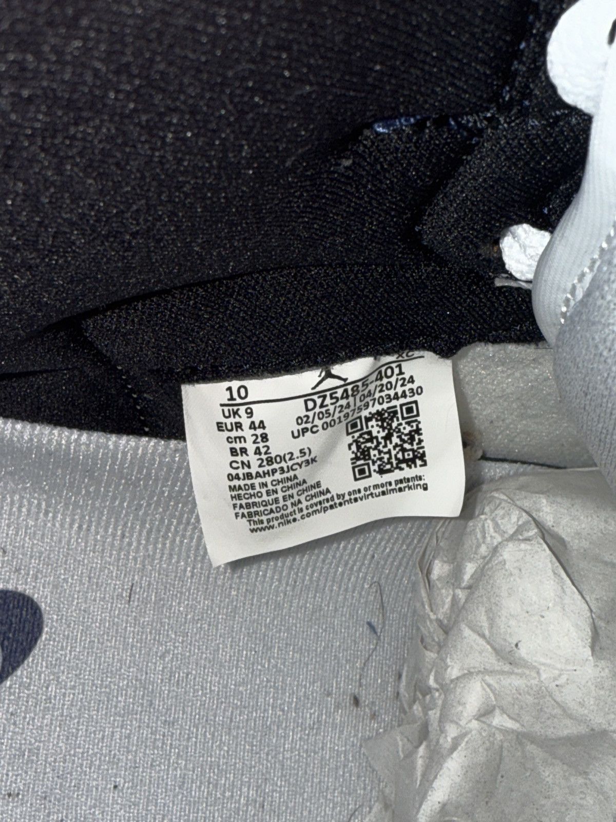 Nike Jordan 1 midnight navy Size US 10 / EU 43 - 6 Thumbnail