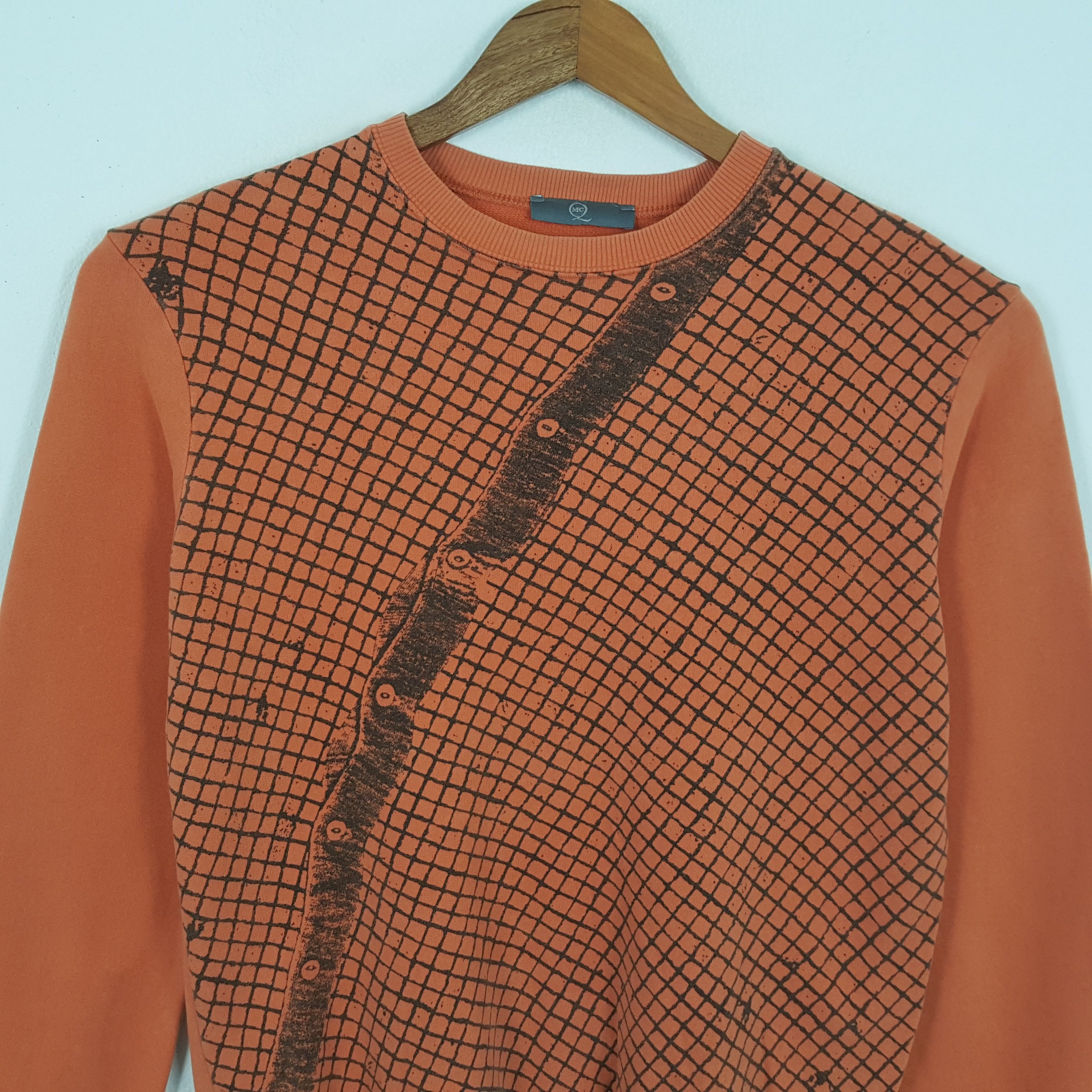 Alexander McQueen × Vintage Vintage Alexander McQueen Italian Designer Sweatshirts Size US M / EU 48-50 / 2 - 2 Thumbnail