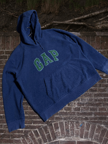 Gap × Vintage Vintage Gap Hoodie Boxy Fit Y2k Style Size US XL / EU 56 / 4 - 1 Thumbnail