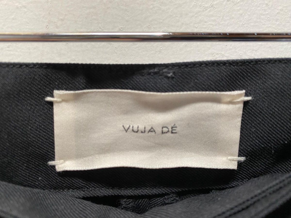 Vujade black gala pleated trousers pants