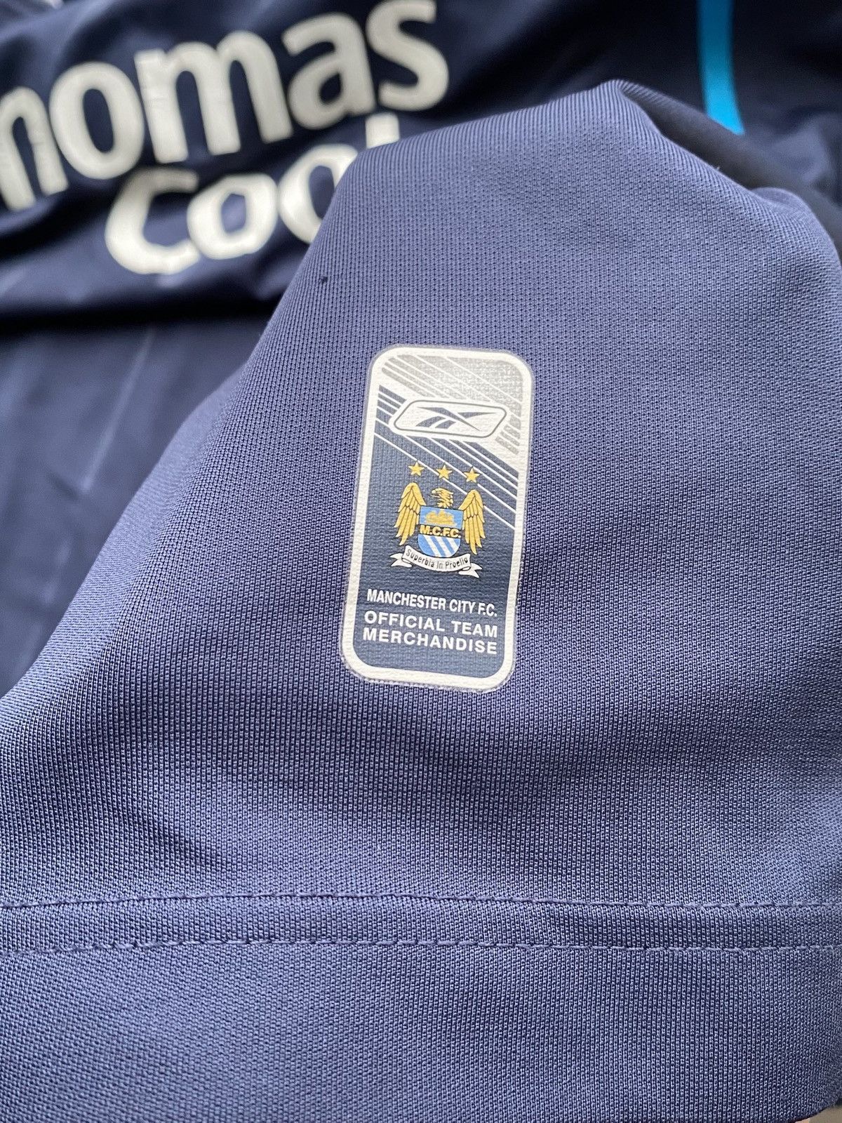 Reebok Authentic Manchester City 2005 2006 Away Football Shirt XL Size US XL / EU 56 / 4 - 6 Thumbnail